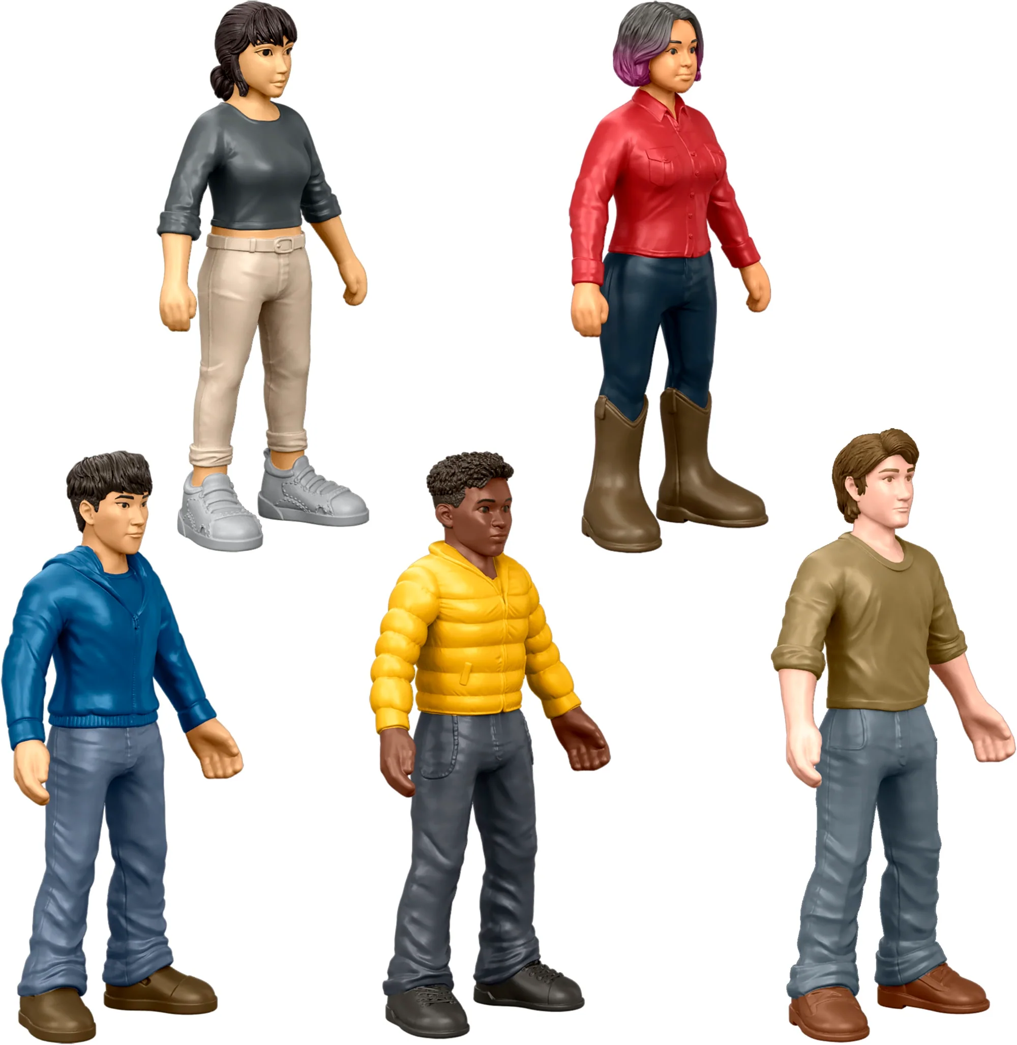 Jurassic World Minis Multipack Of AuThentic Dinosaur Figures, 20 Small Dino & Human Toys - Image 5