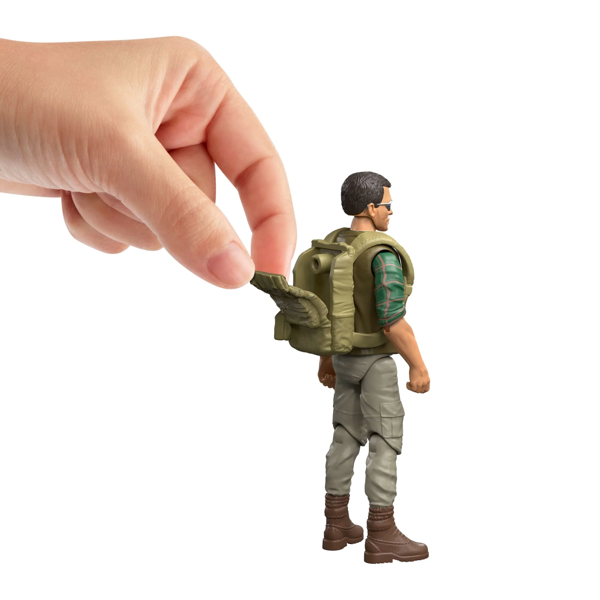 Jurassic World Rebirth Dr. Loomis & Pteranodon Figures Pack, Movie Accurate 3.75-Inch Scale - Image 3