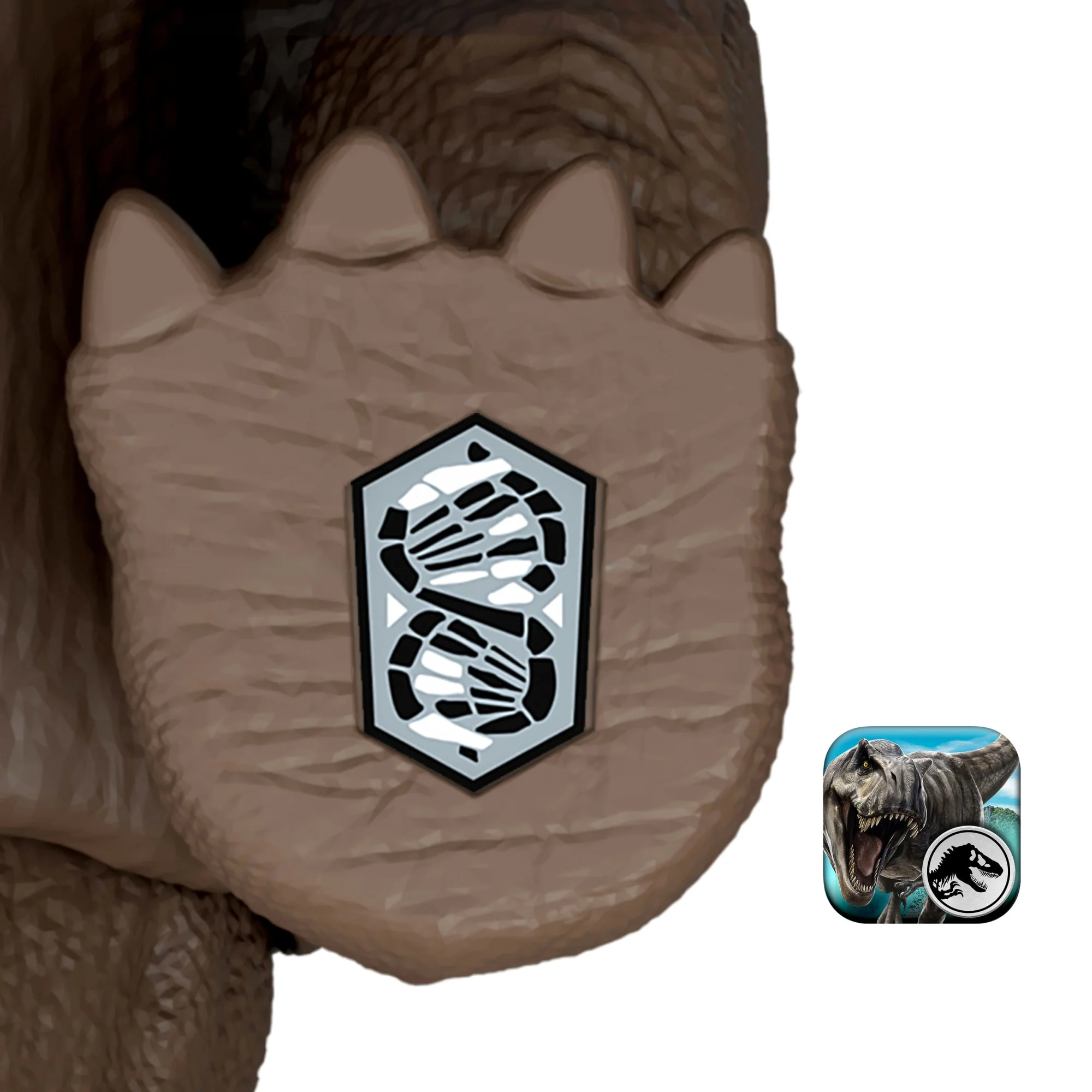Jurassic World Rebirth Gigantic Thrashers Eotriceratops Dinosaur Figure Toy, Tail Activated Attack - Image 5