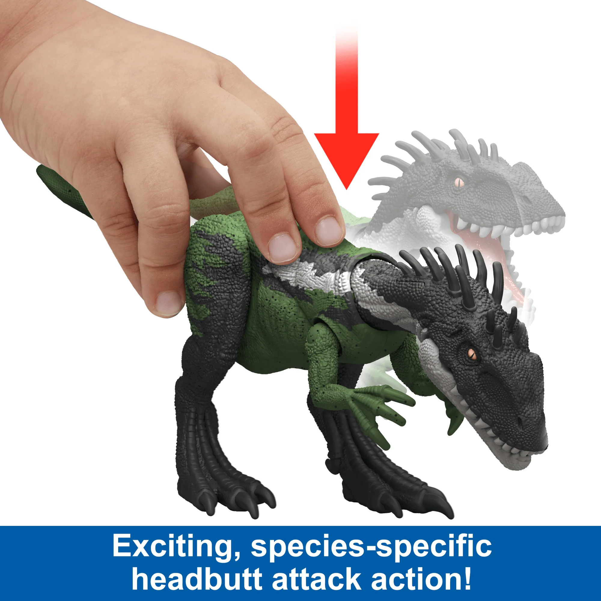 Jurassic World Strike Attack Guaibasaurus Dinosaur Toy With Single Strike Action - Image 2