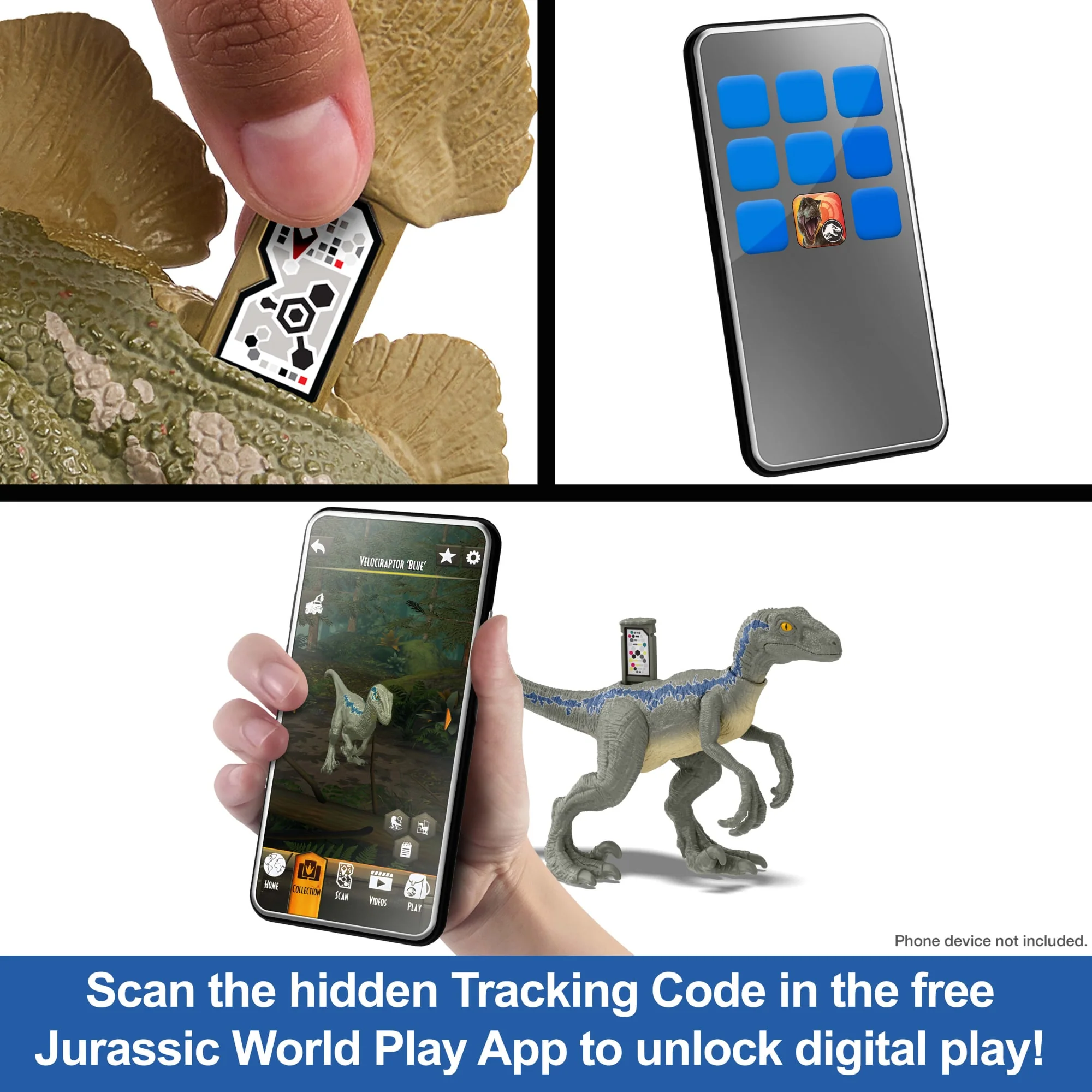 Jurassic World Strike Attack Guaibasaurus Dinosaur Toy With Single Strike Action - Image 3