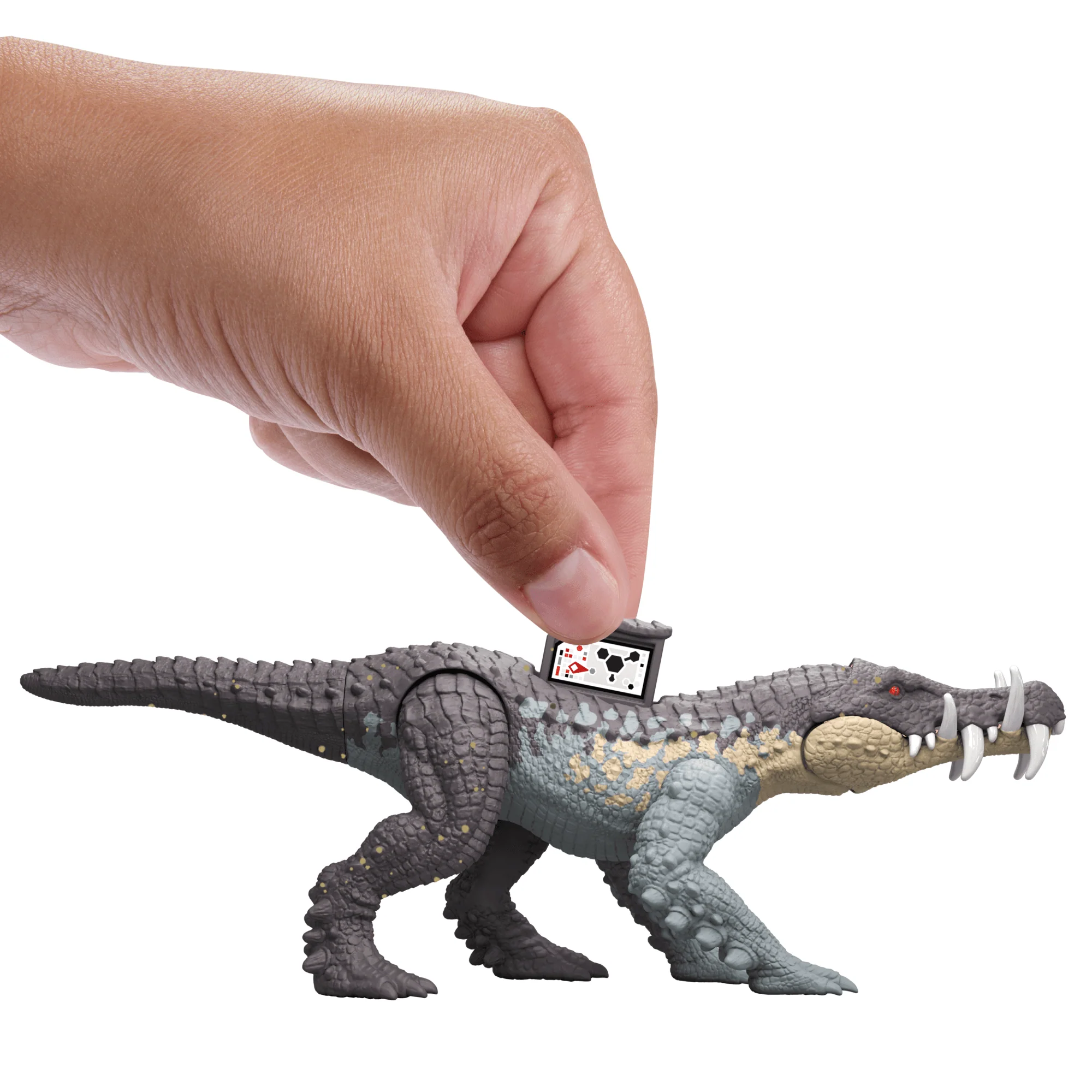 Jurassic World Strike Attack Kaprosuchus Dinosaur Toy With Single Strike Action - Image 4