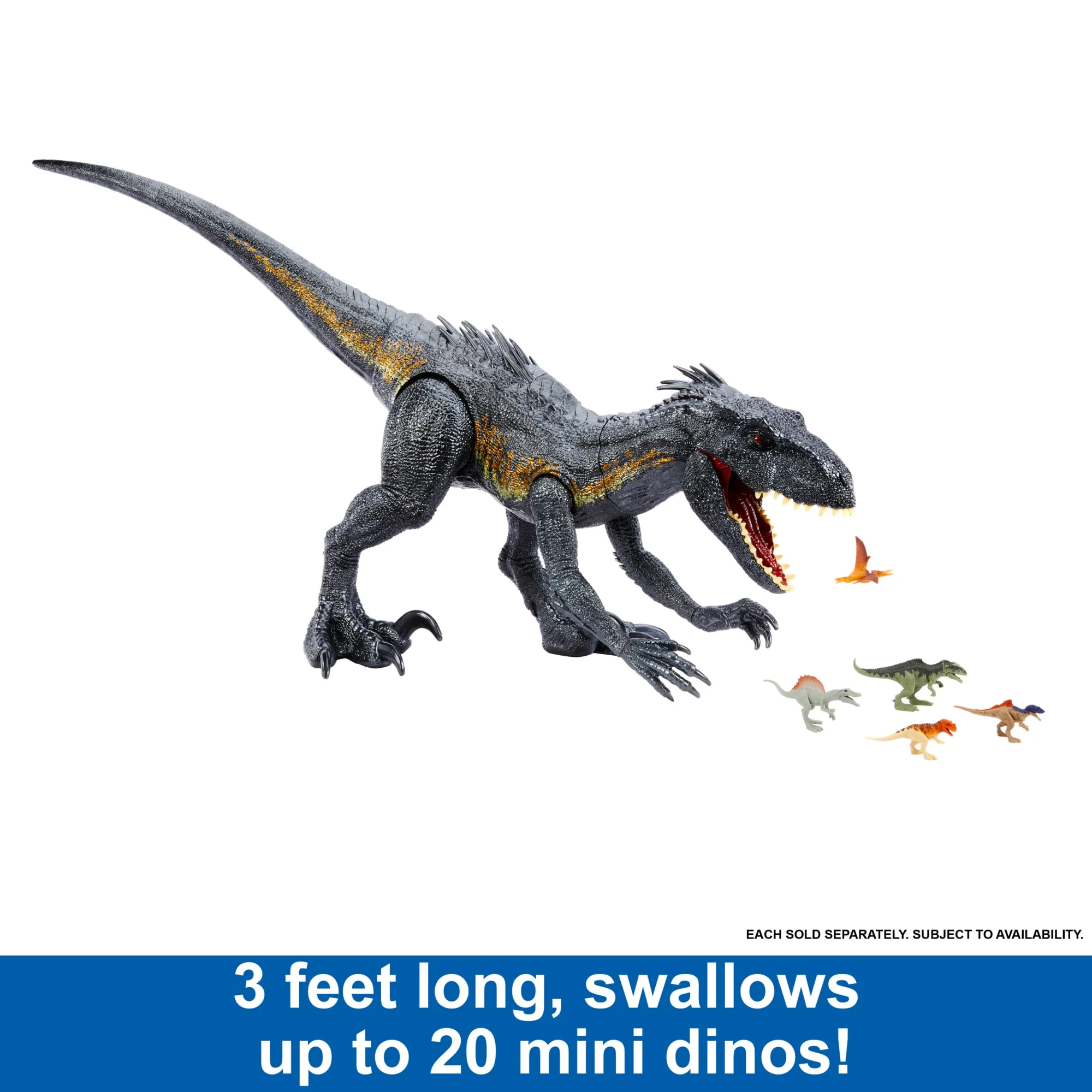 Jurassic World: Fallen Kingdom Dinosaur Toy, Super Colossal indoraptor Figure - Image 4