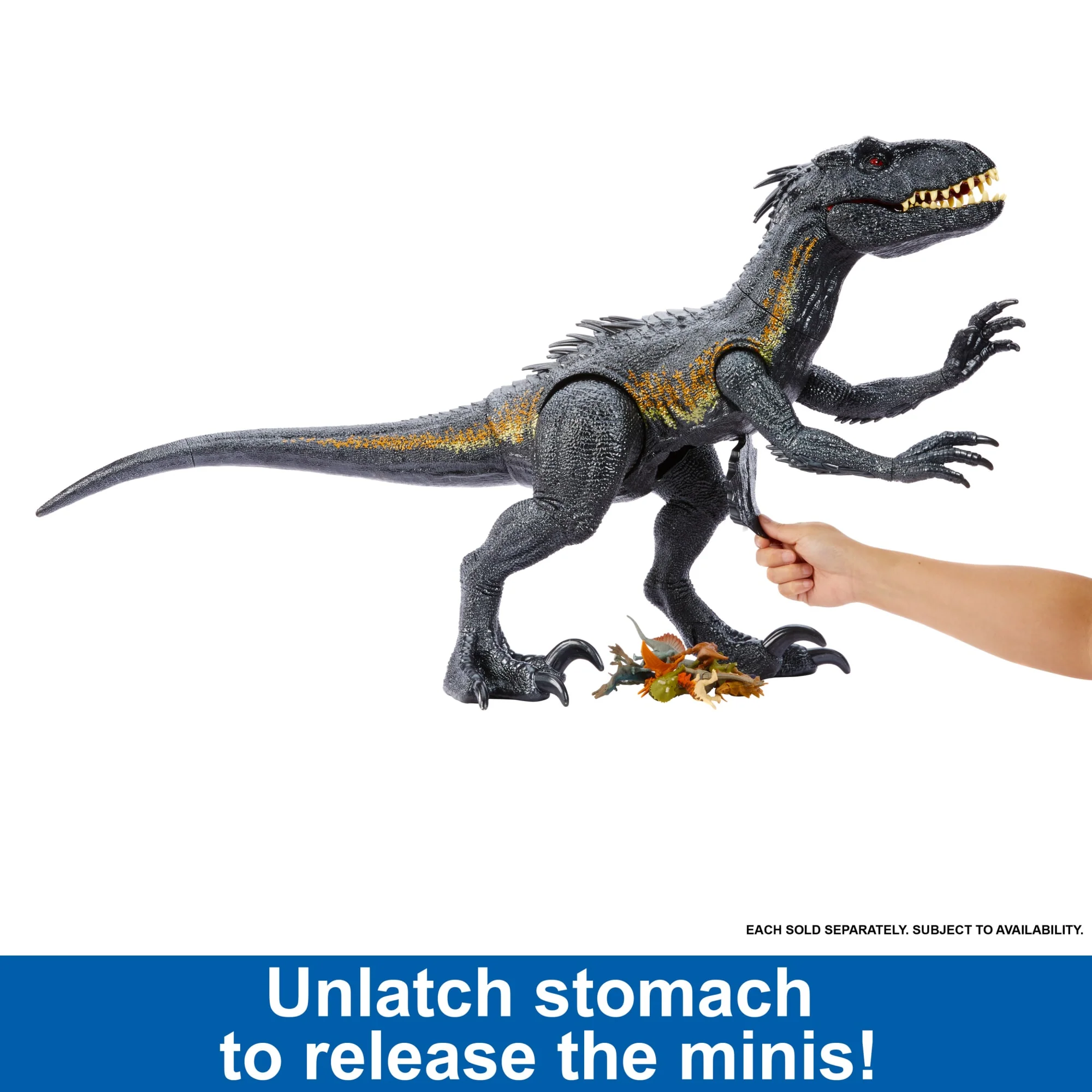 Jurassic World: Fallen Kingdom Dinosaur Toy, Super Colossal indoraptor Figure - Image 5