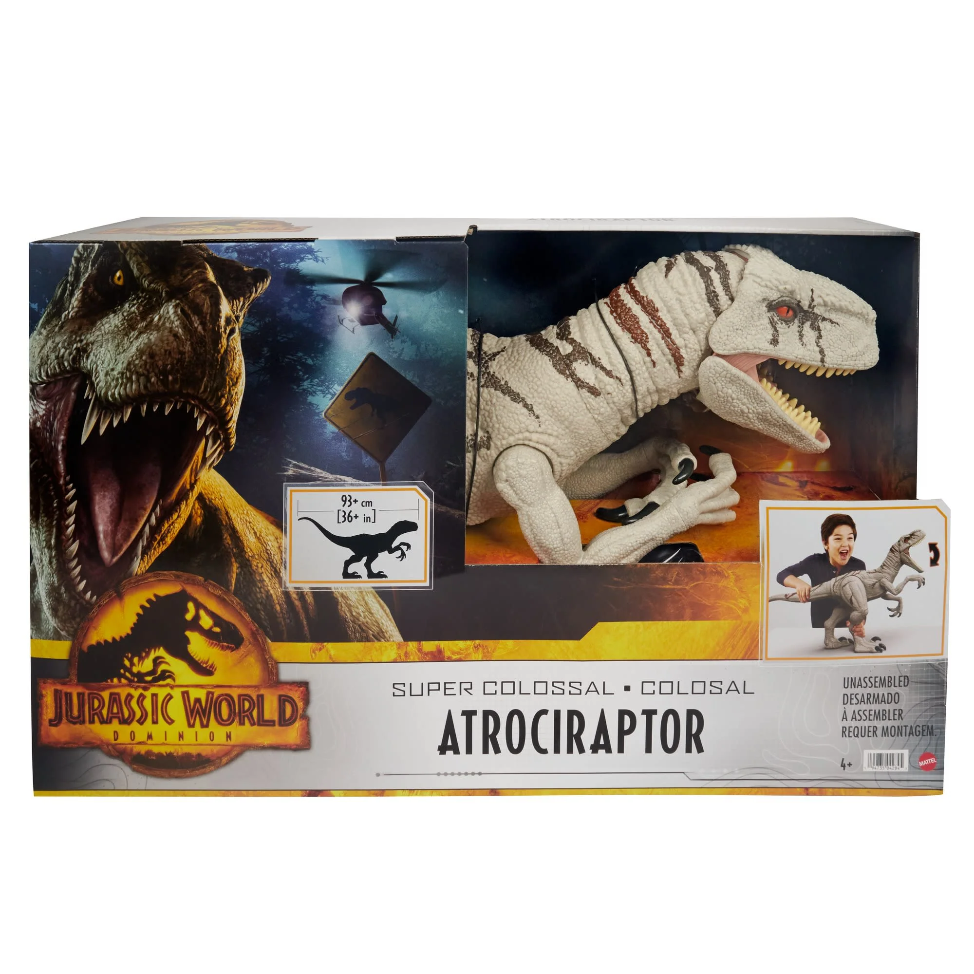 Jurassic World- Dino de Course Super Colossal, 4Ans et Plus - Image 6