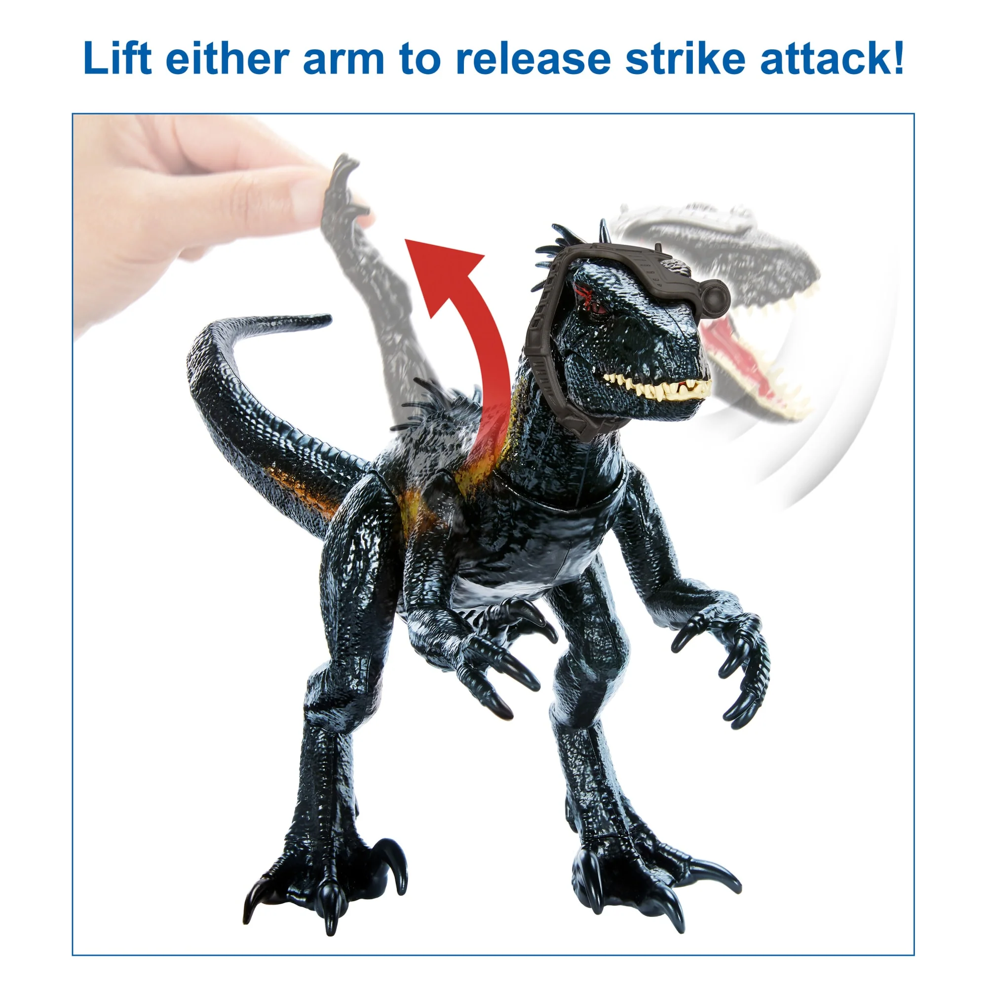 Jurassic World Track N Attack indoraptor Figure - Image 3