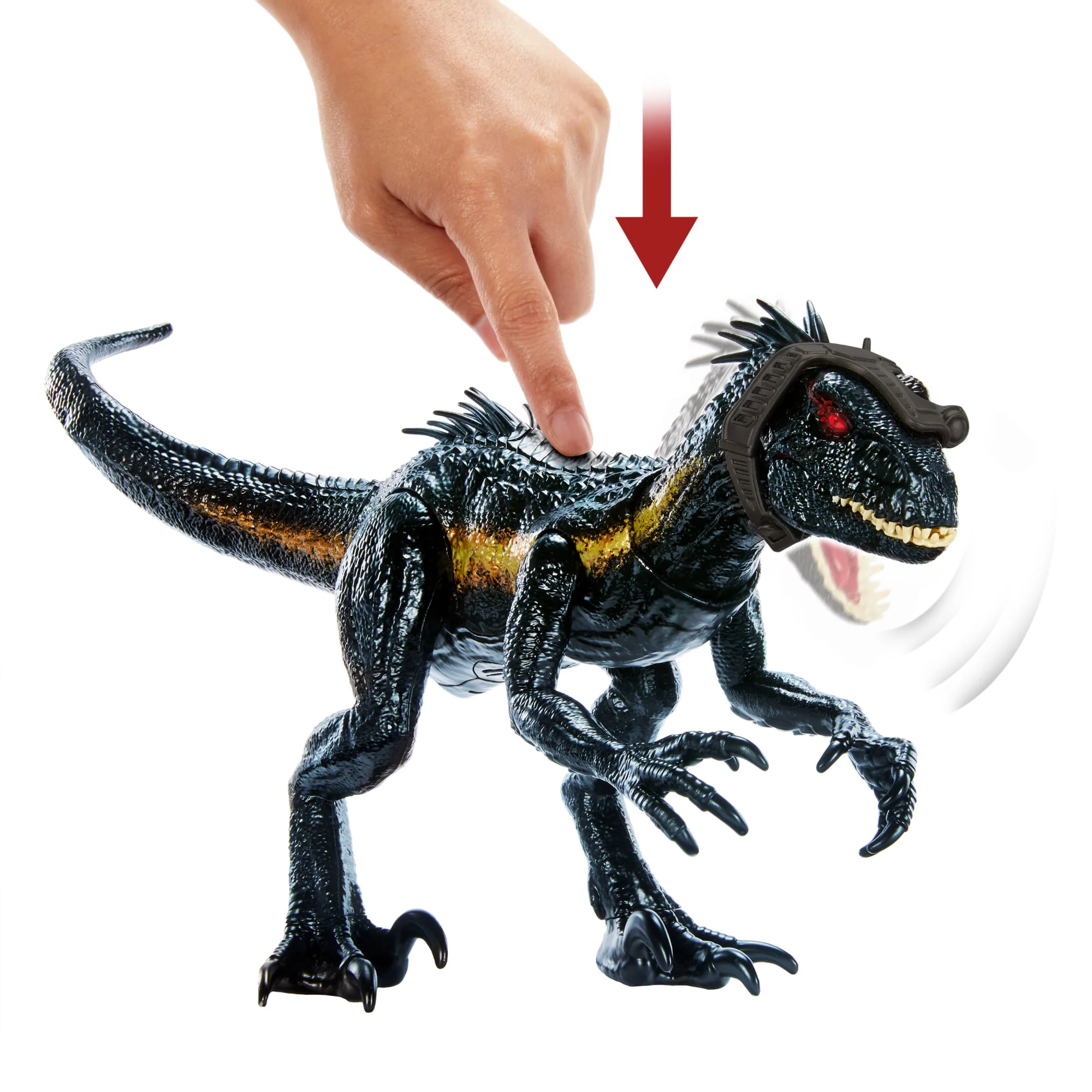 Jurassic World Track N Attack indoraptor Figure - Image 5