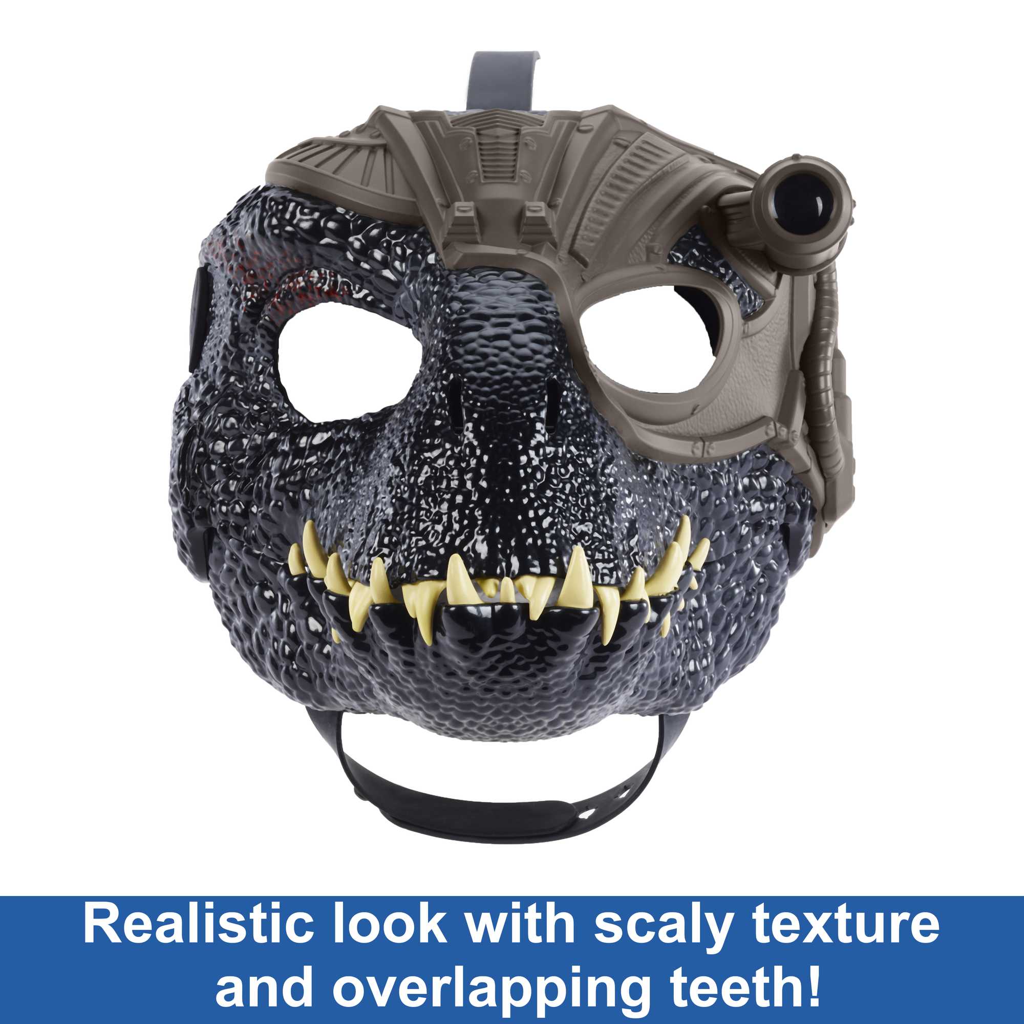 Jurassic World indoraptor Dinosaur Mask With Tracking Light And Sound For Role Play - Image 4
