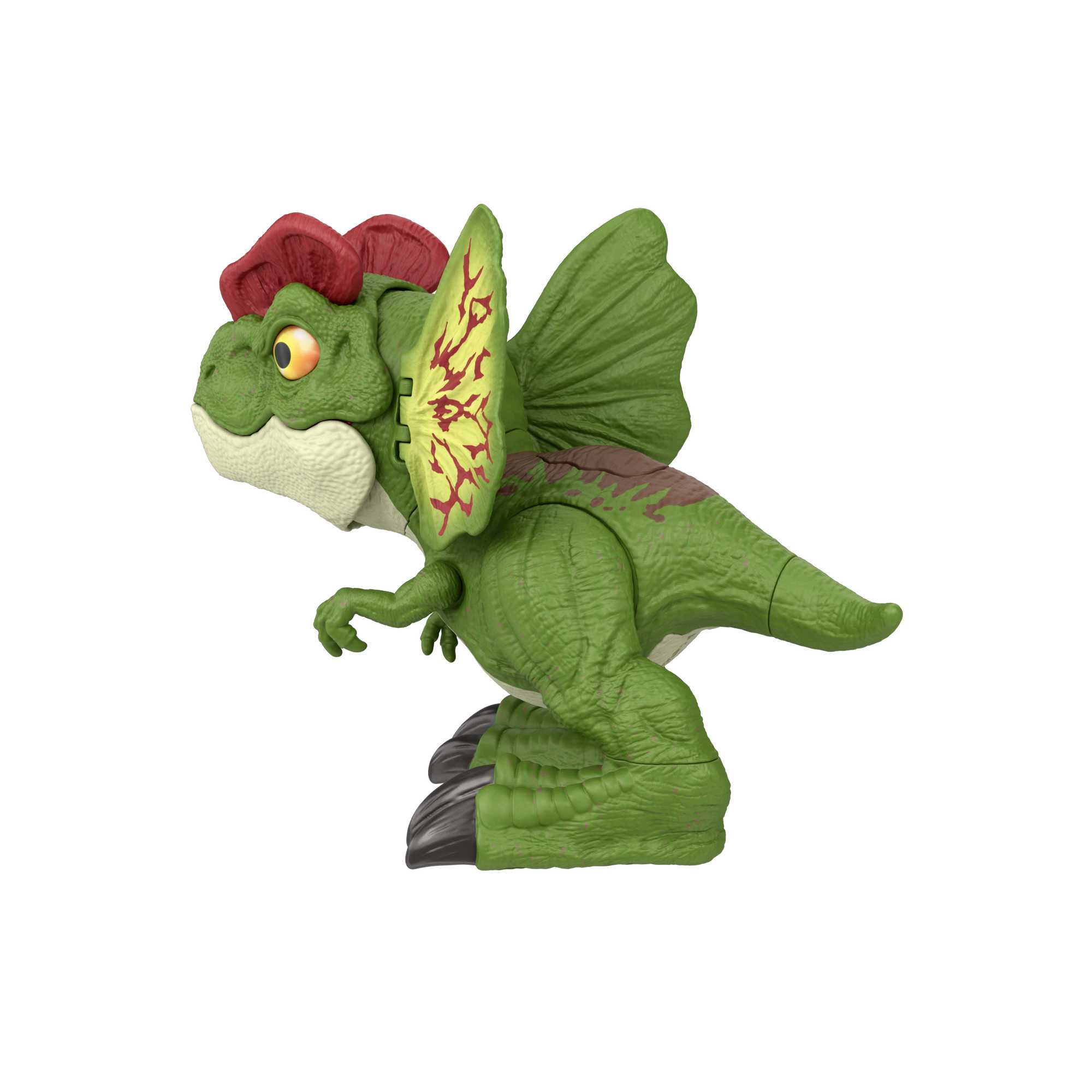 Jurassic World Dinosaur Sound Toy, Uncaged Fierce Launchin Dilophosaurus Figure - Image 6