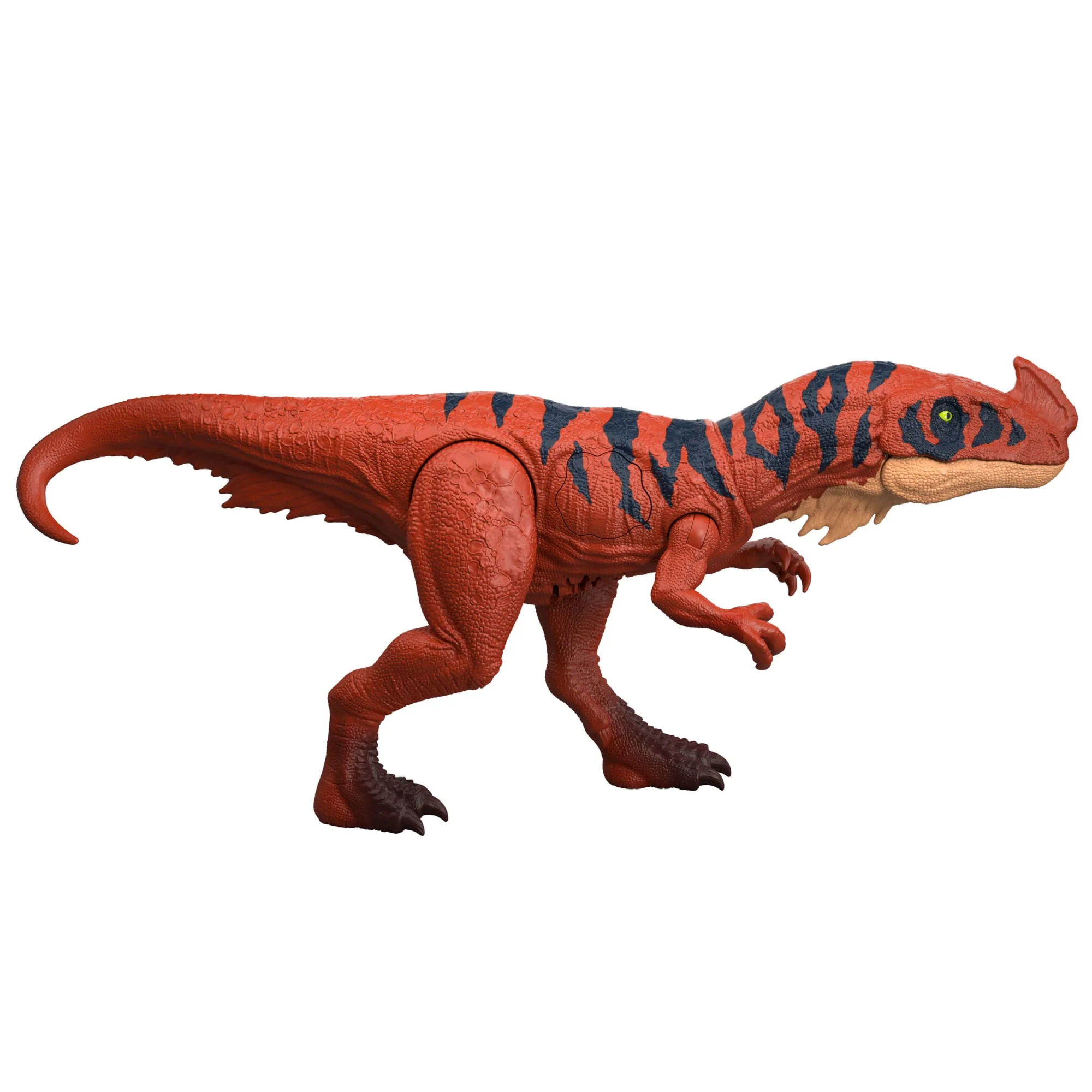Jurassic World Wild Roar Afrovenator Dinosaur Action Figure Toy, Attack & Light & Sound, Scan Code - Image 3