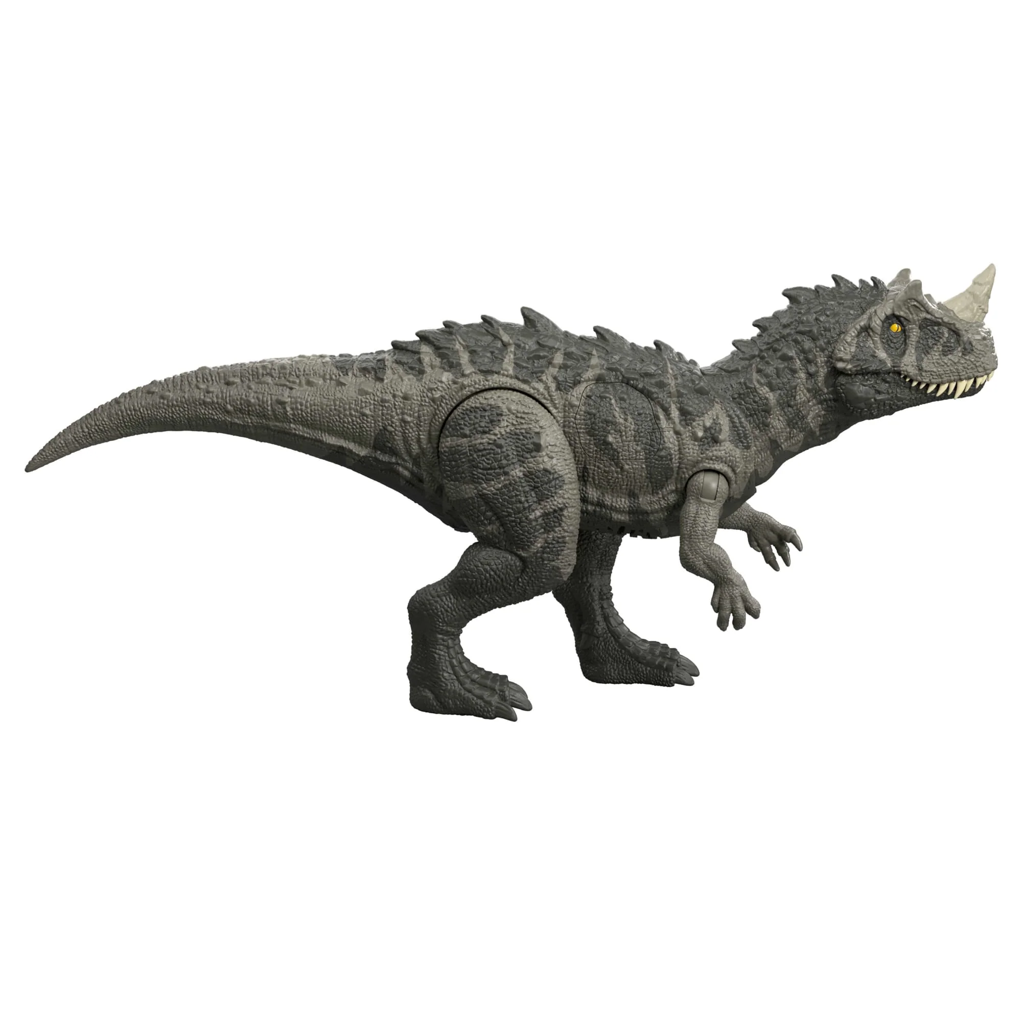 Jurassic World Wild Roar Ceratosaurus Dinosaur Action Figure Toy, Attack, Light & Sound, Scan Code - Image 3
