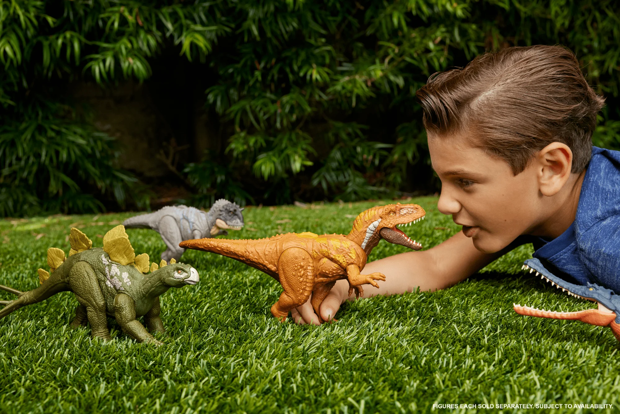 Jurassic World Wild Roar Gryposuchus Dinosaur Action Figure Toy With Attack & Sound - Image 2