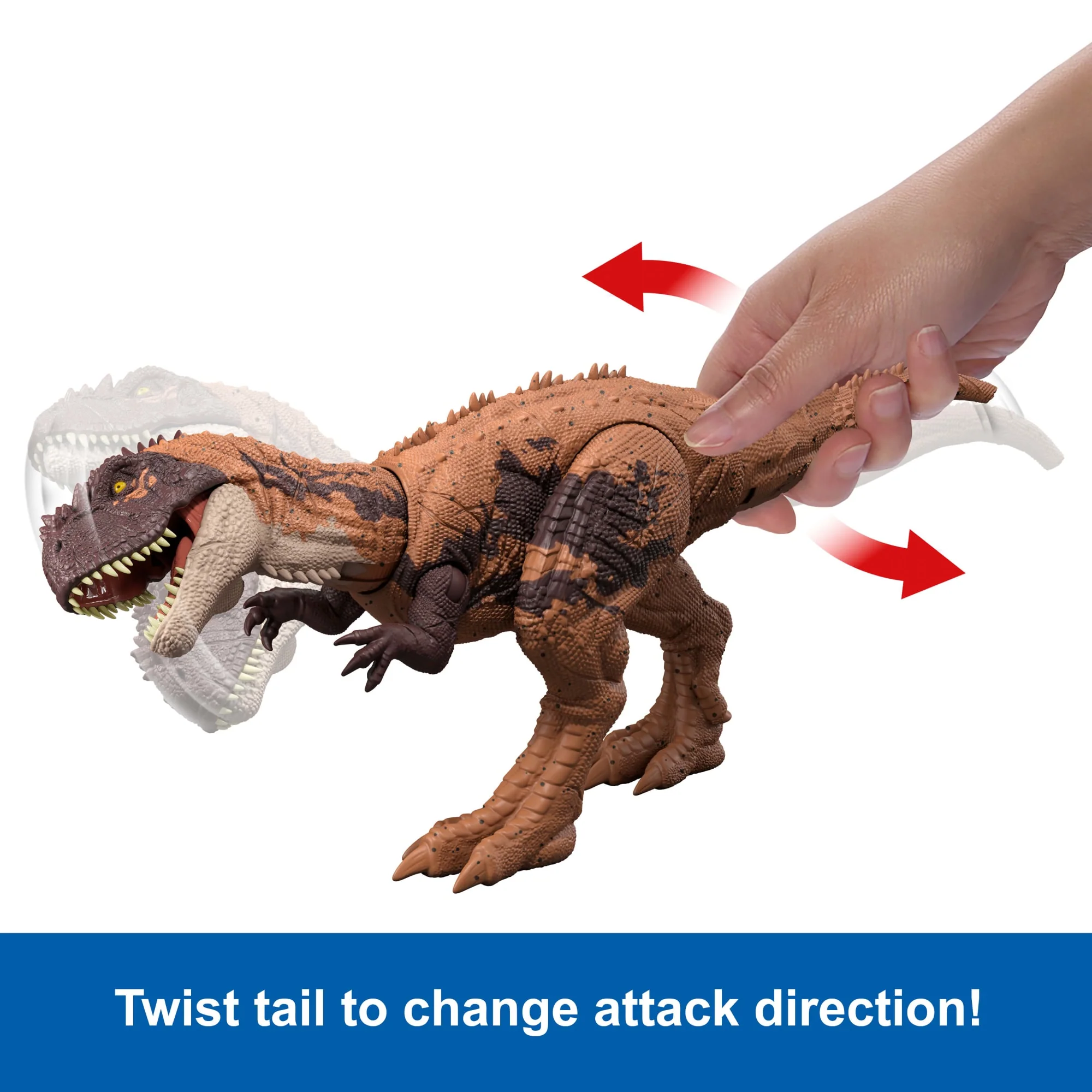 Jurassic World Chaos Theory Wild Roar Kryptops Action Figure, Strike Attack & Sound Dinosaur Toy - Image 4
