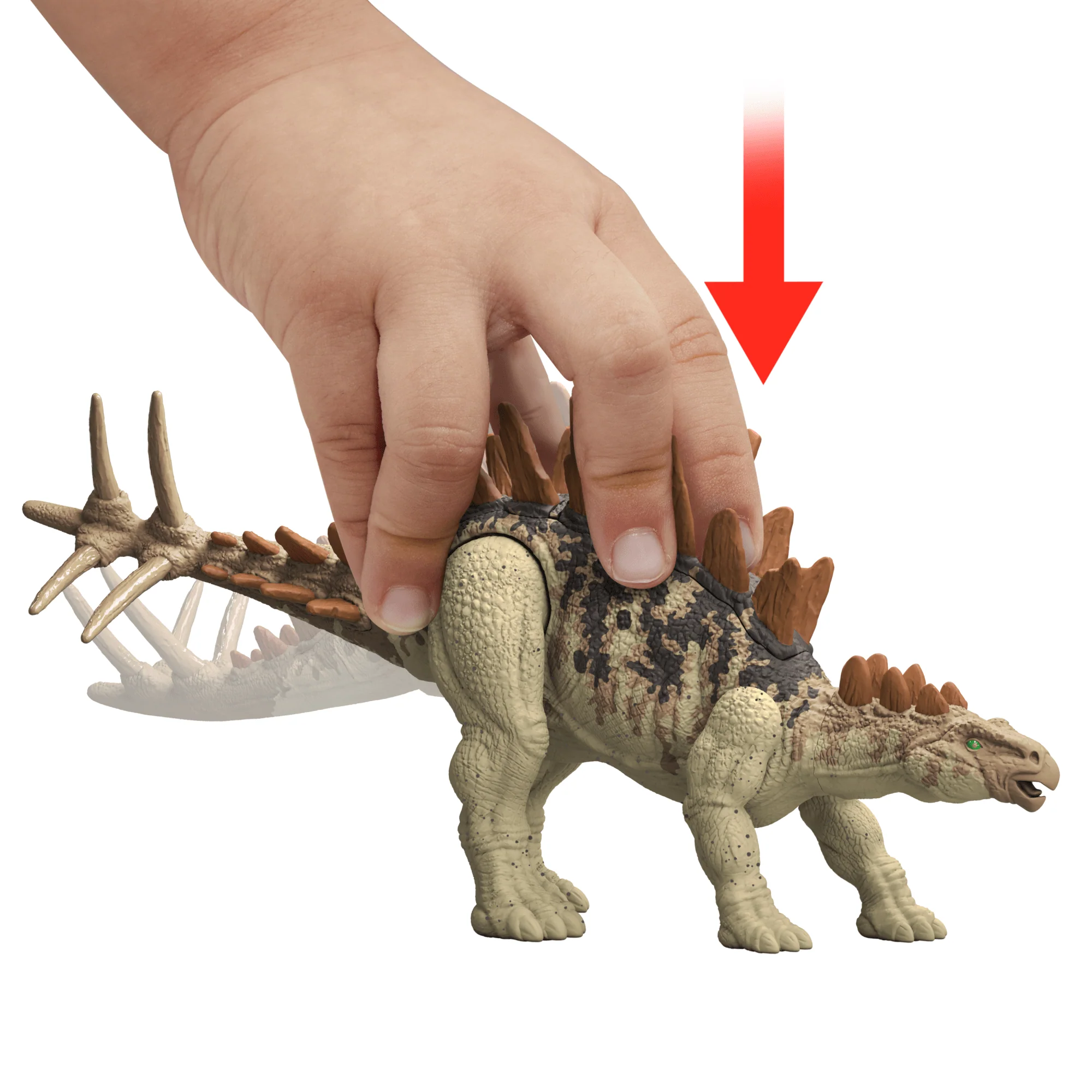 Jurassic World Combat Extrême Tuojiangosaure, Action de Frappe Unique - Image 3