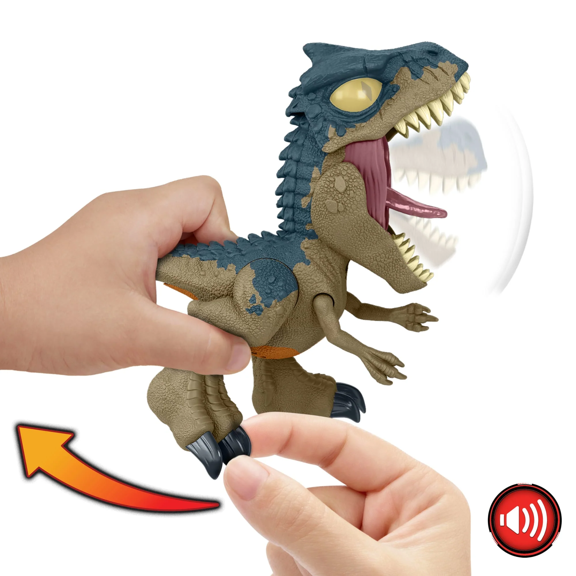 Jurassic World: Chomp Chomp  Méga Rugissement  Allosaure, Sons - Image 2
