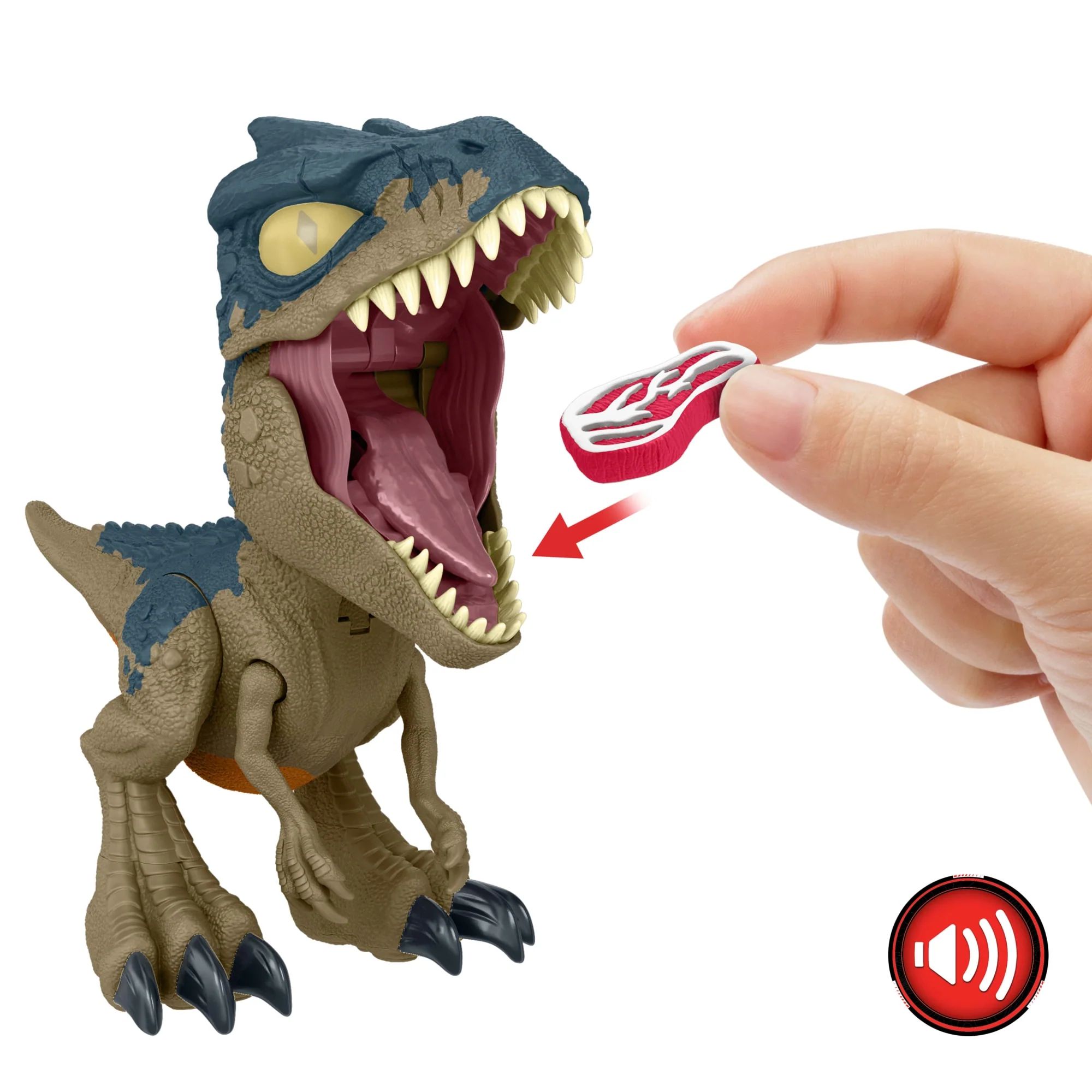 Jurassic World: Chomp Chomp  Méga Rugissement  Allosaure, Sons - Image 3