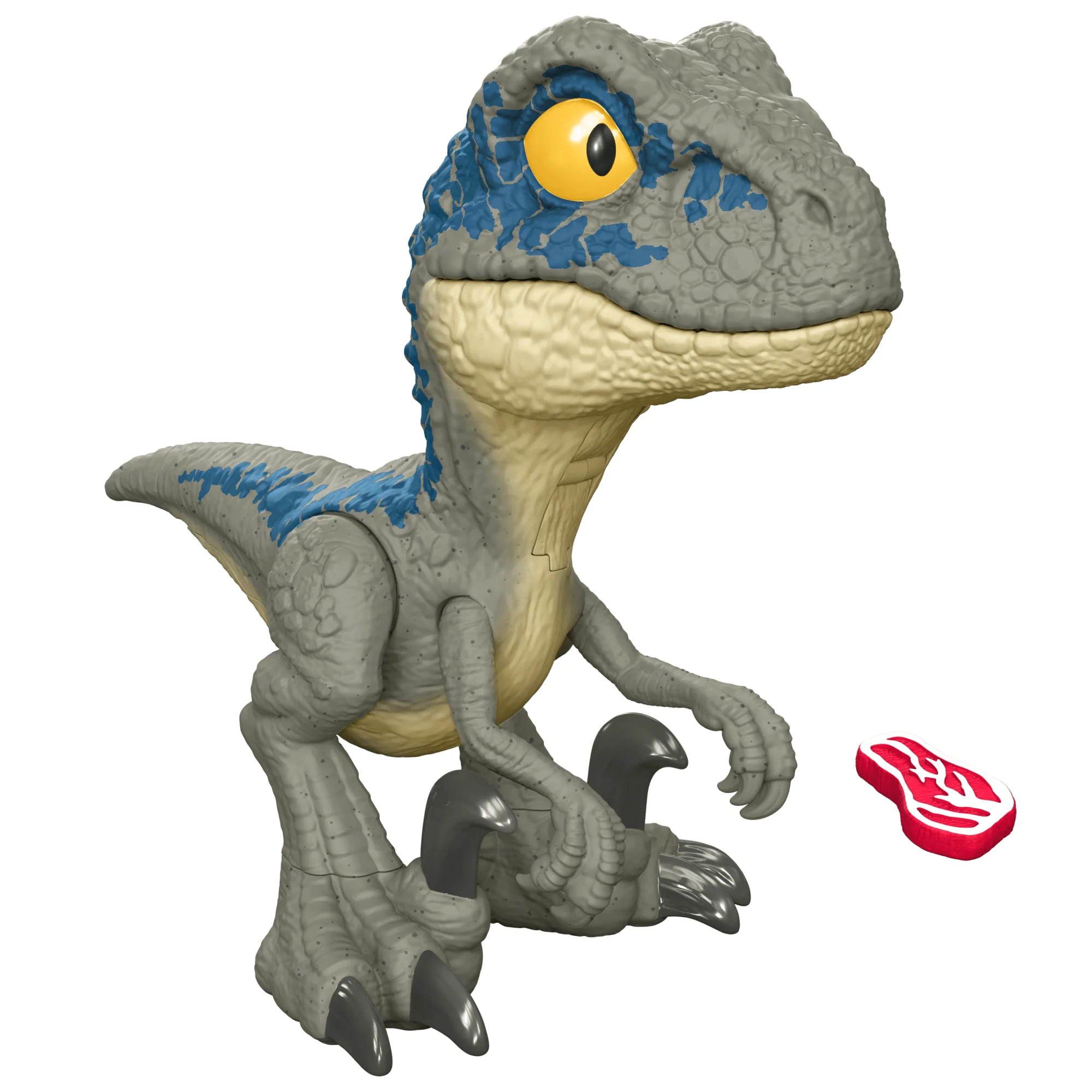 Jurassic World Méga Rugissement Blue Le Vélociraptor, Sons