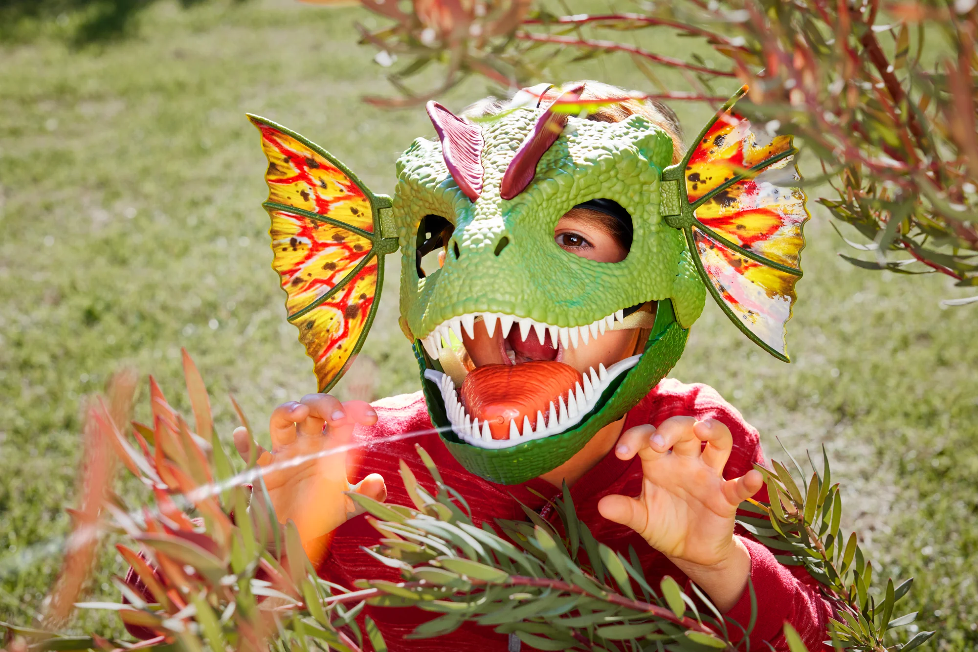 Jurassicworld-Dilophosaurus Lanceur de Venin-Masque - Image 2