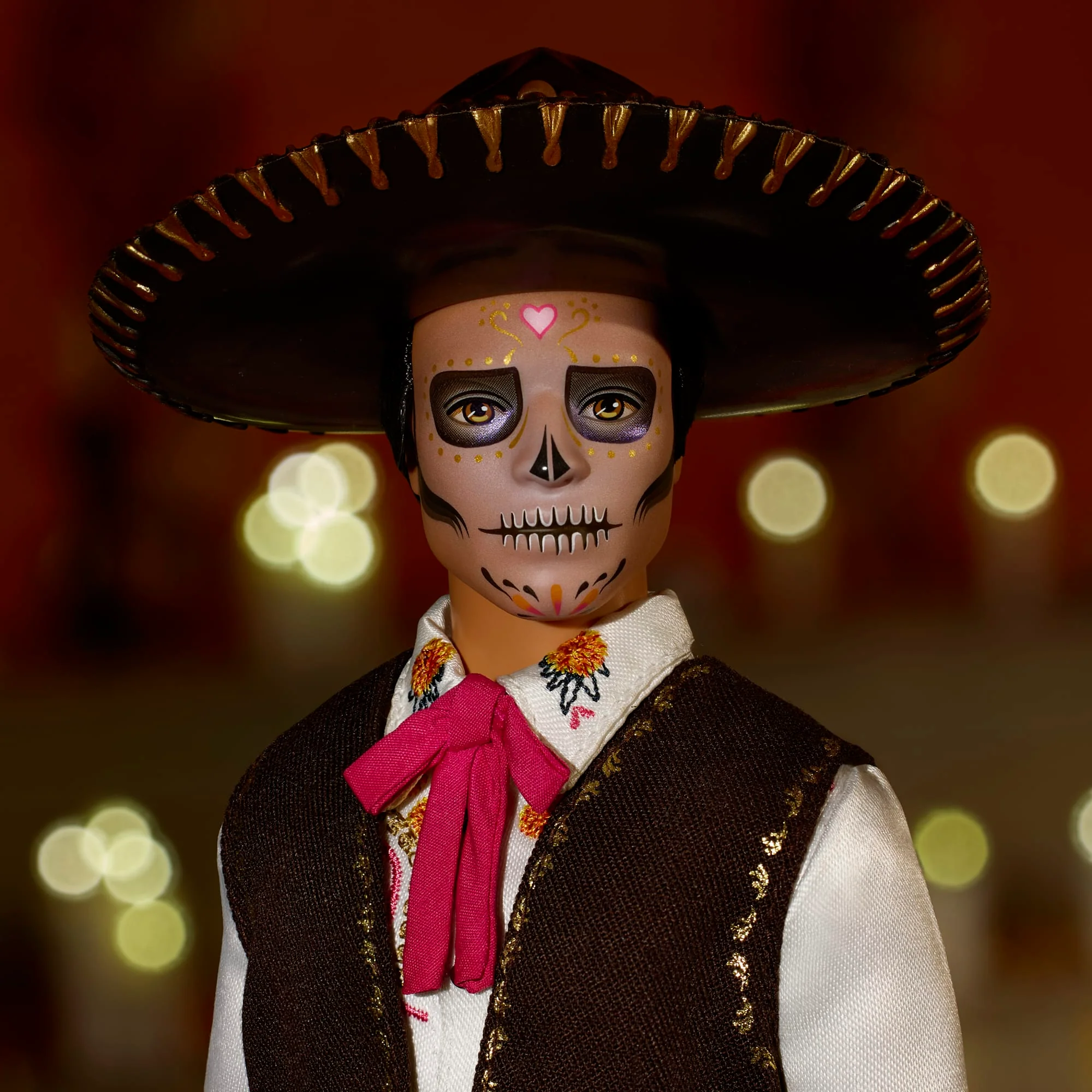 Barbie Signature Día De Muertos 2025 Collectible Ken Doll in Suit And Sombrero - Image 2