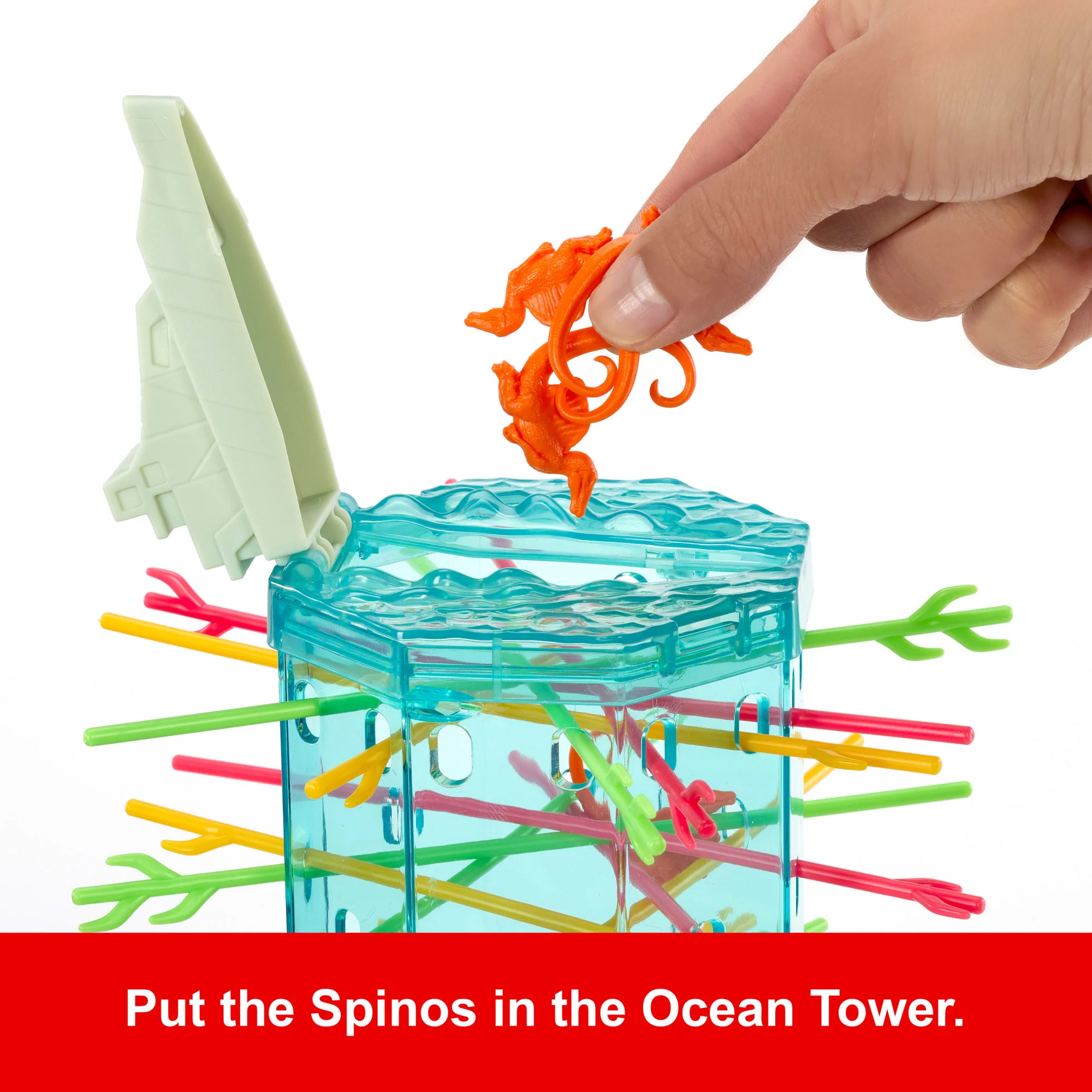Kerplunk Jurassic World Rebirth Card Game For Kids & Family - Image 2