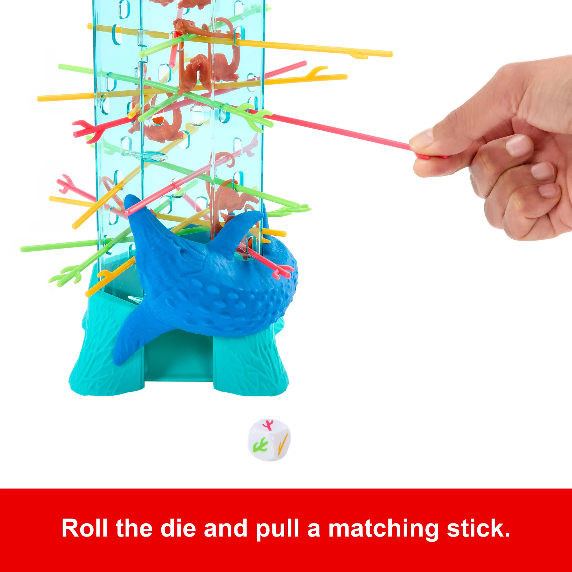 Kerplunk Jurassic World Rebirth Card Game For Kids & Family - Image 3