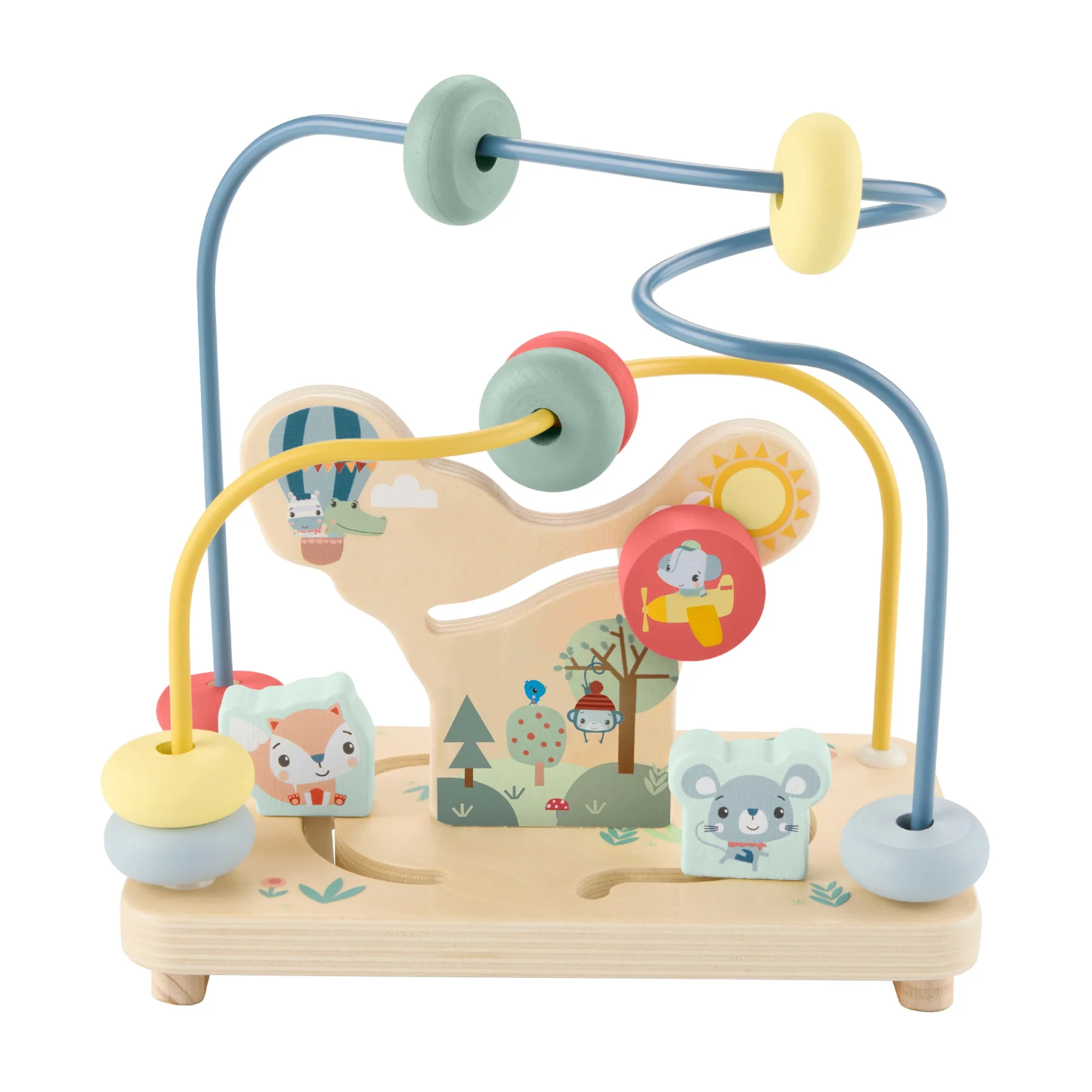 Labyrinthe en Bois Fisher-Price, Jouet Pour Bébé et Tout-Petit à Thème Animal Stimulant La Motricité Fine - Image 6