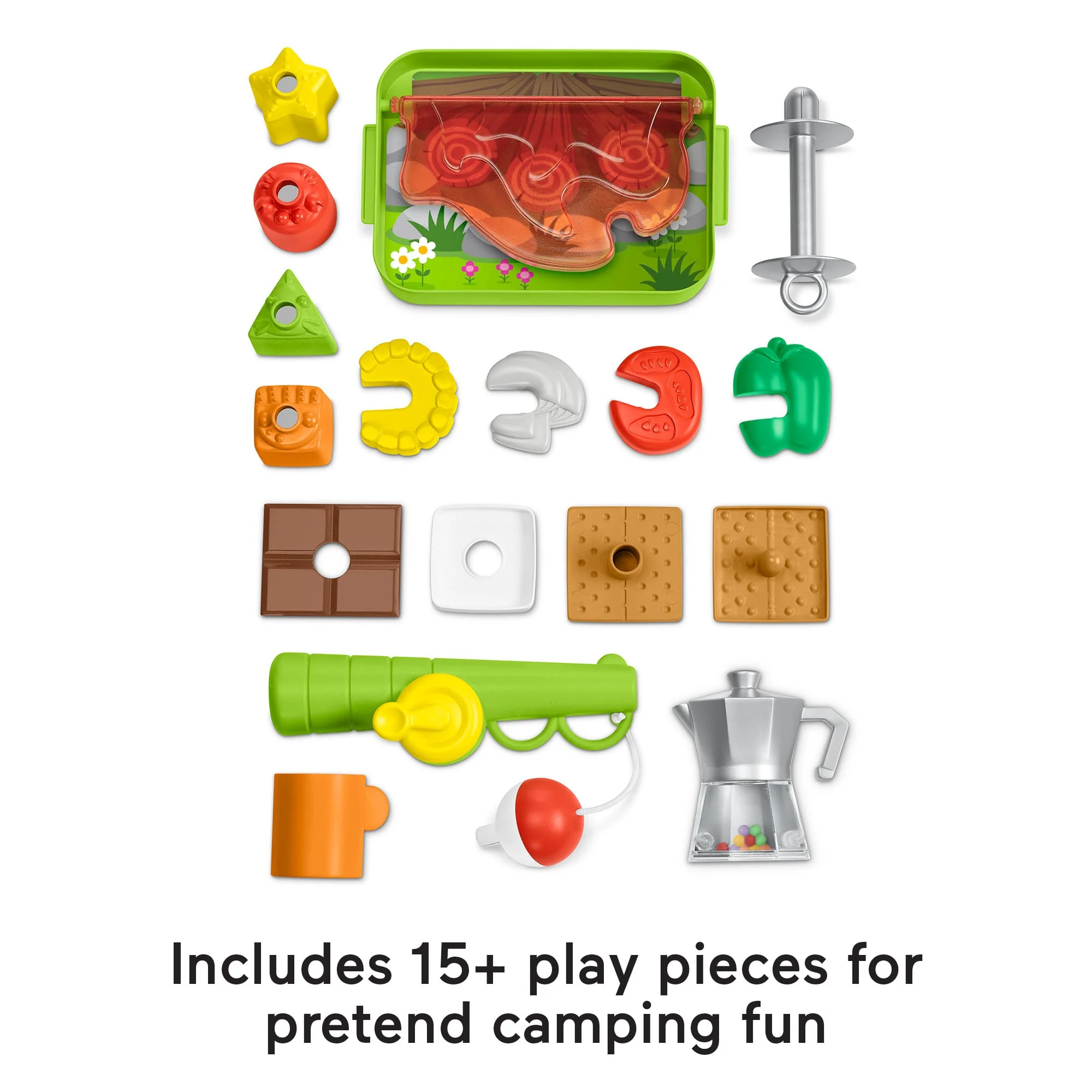 Fisher-Price Laugh & Learn 3-In-1 On-the-Go Camper Infant Walker & Toddler Activity Center - Image 4