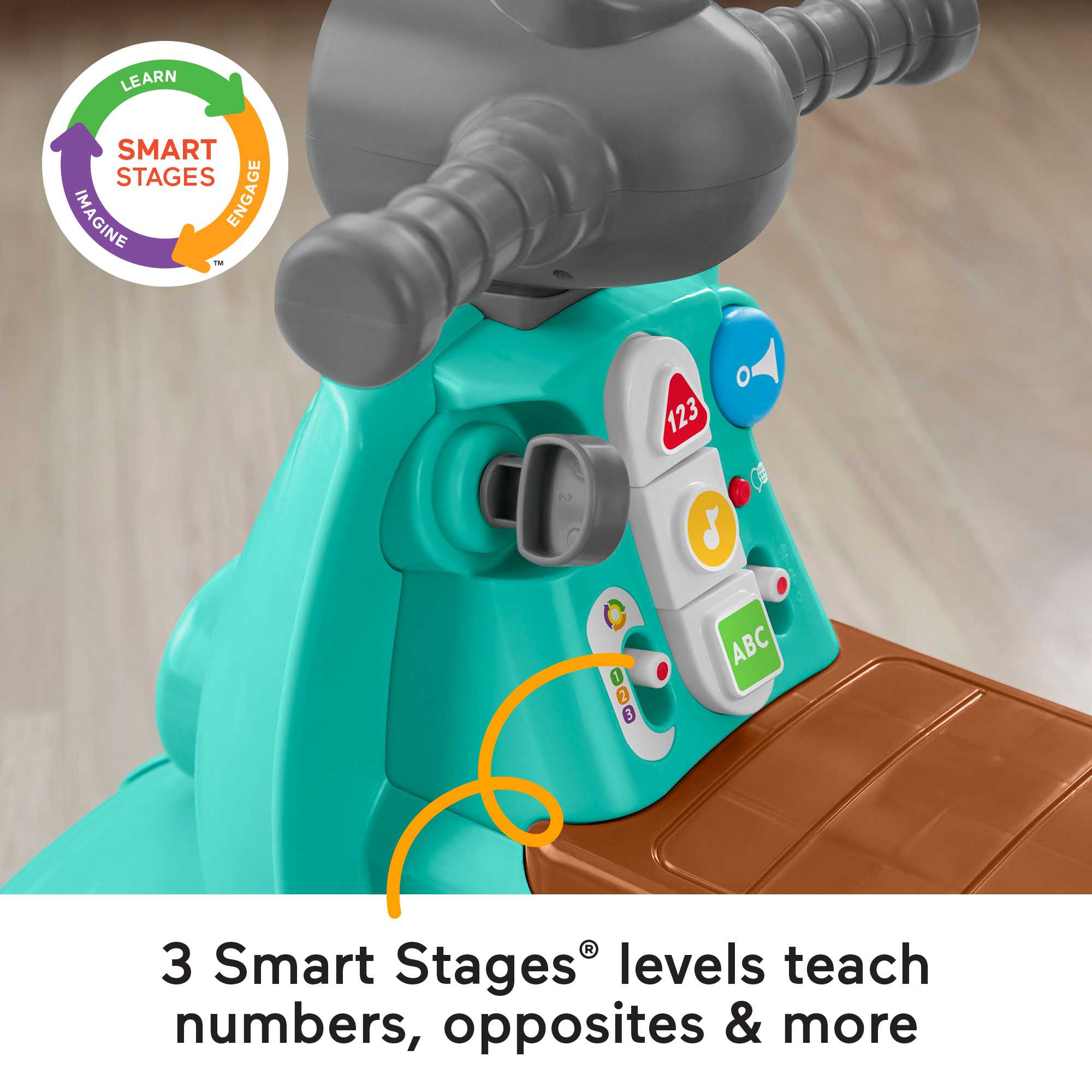 Laugh & Learn Smart Stages Cruise Along Scooter - Image 10