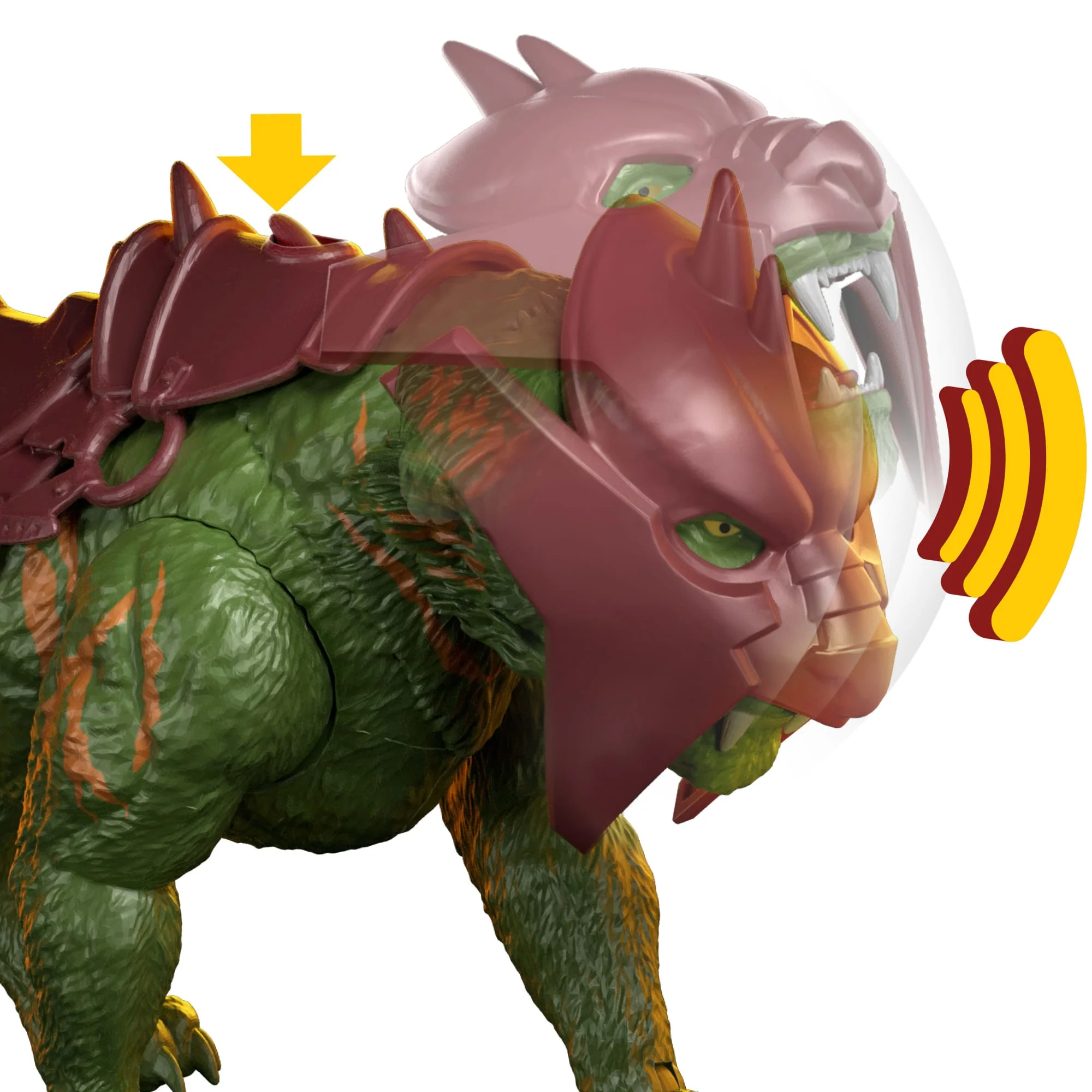 Les Maîtres de L’Univers-Figurine Tigre de Combat - Image 3