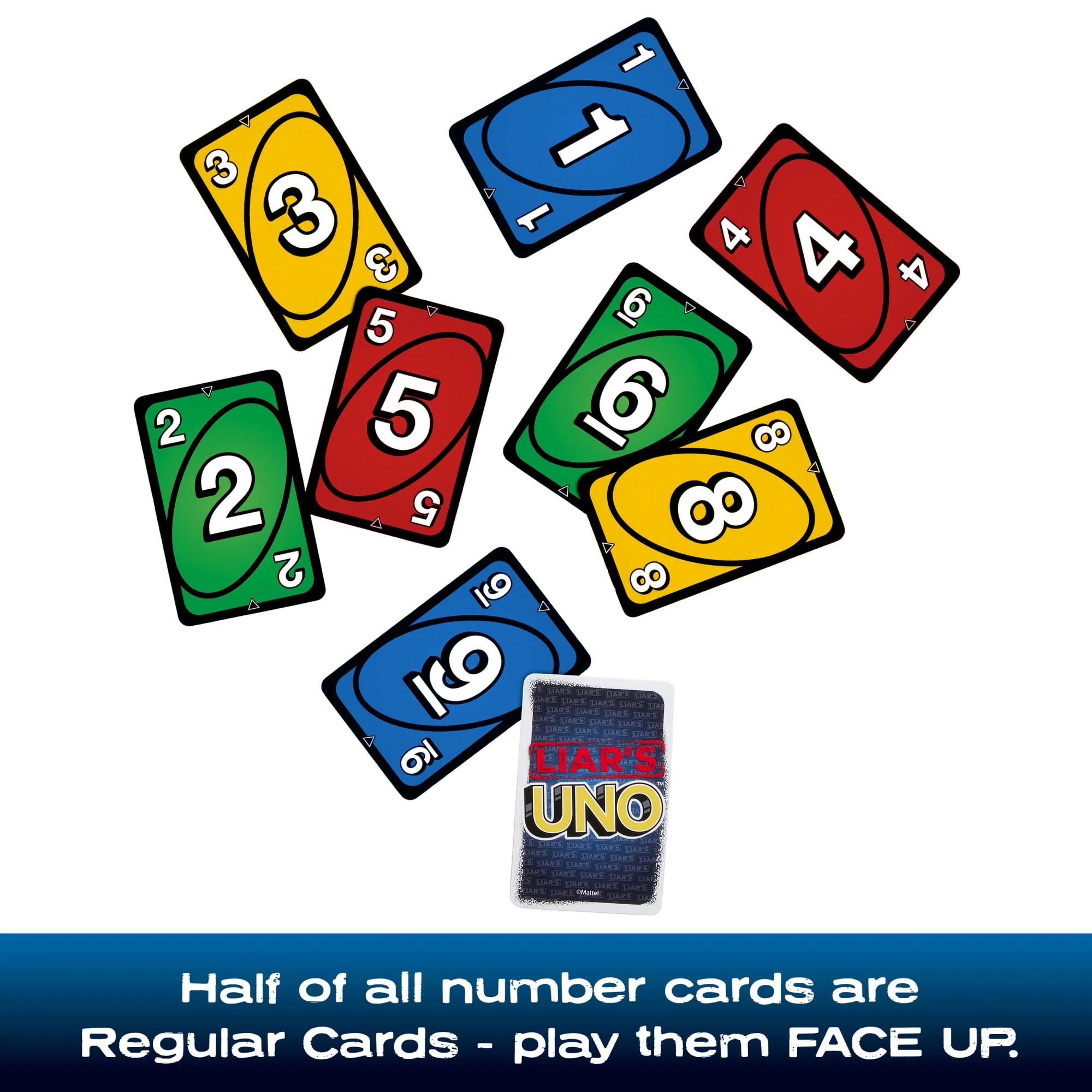 Liar's UNO Card Game For Adults, Kids, Families, Parties & Game Nights, Trick Play & Bluffing - Image 3