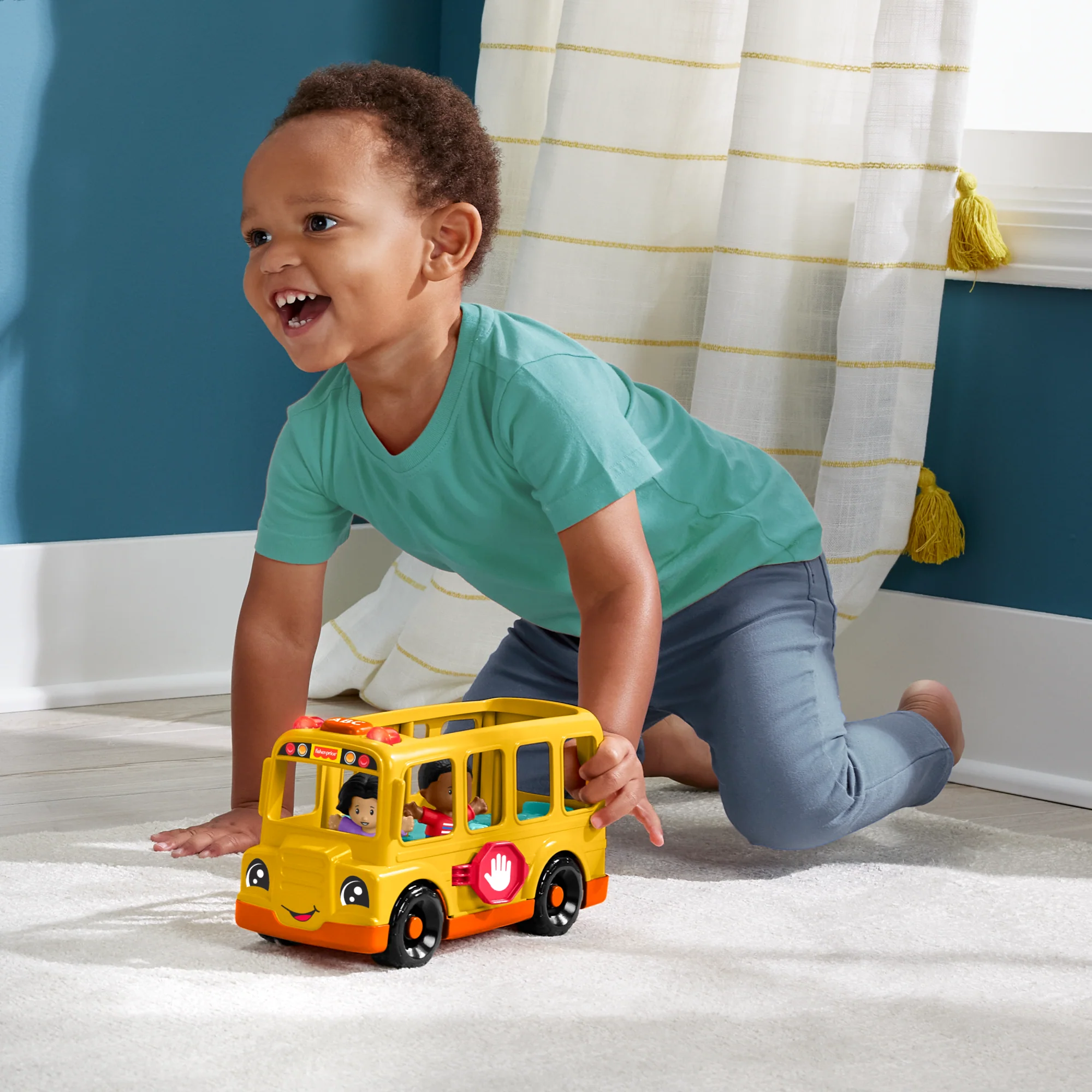 Fisher-Price  Little People  Autobus Scolaire, Musical, Multilingue - Image 2