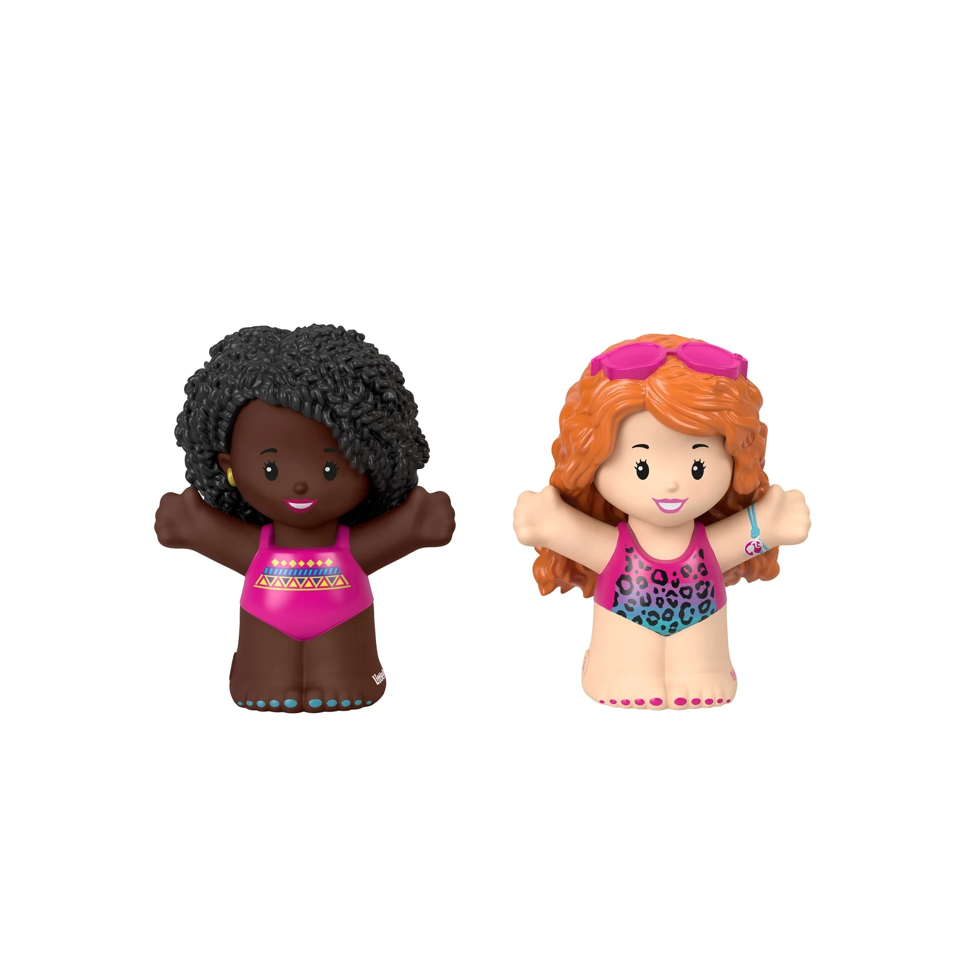 Little People Barbie Coffret Figurines Baignade 2 Jouets - Image 5