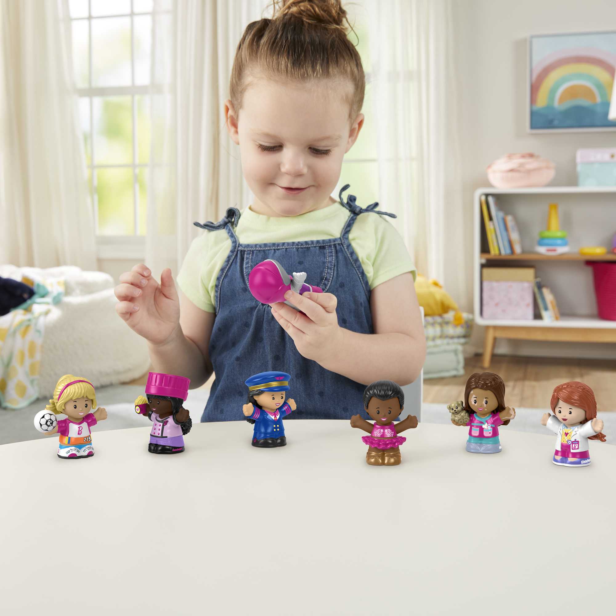 Little People Barbie Tu Peux Être Qui Tu Veux Coffret Figurines - Image 2