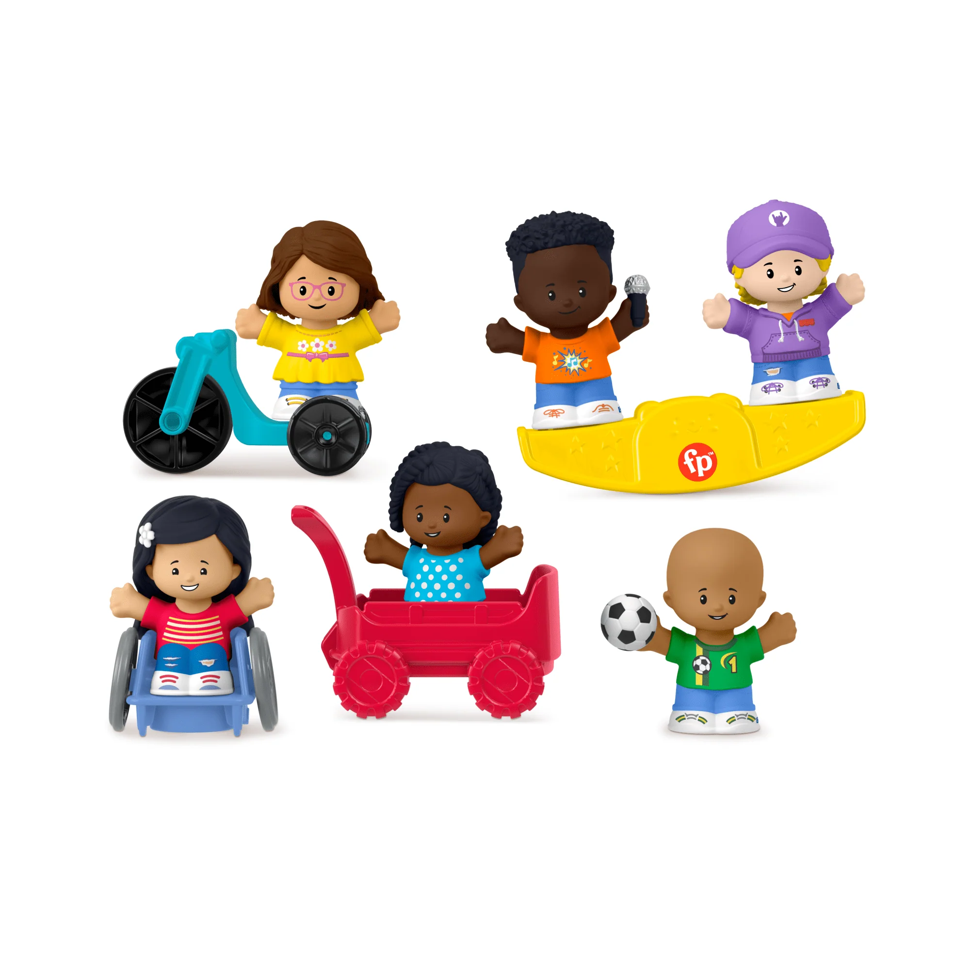 Little People® Coffret Figurines et Accessoires Jeu Pour Tous - Image 5