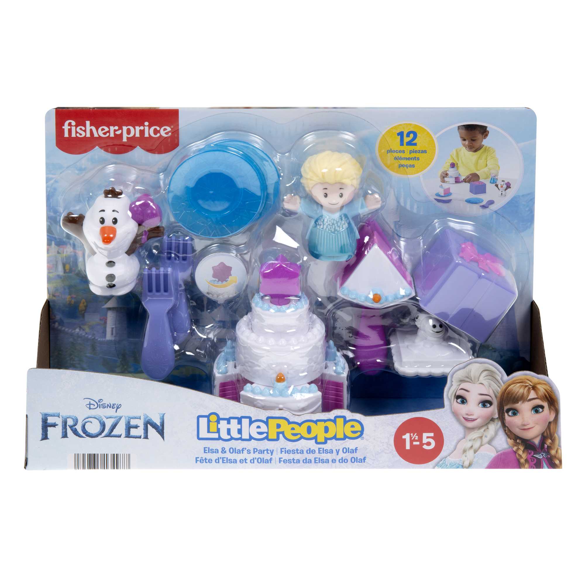 Lp Disney La Reine des Neiges Coffret  Fête D’Elsa et Olaf - Image 6