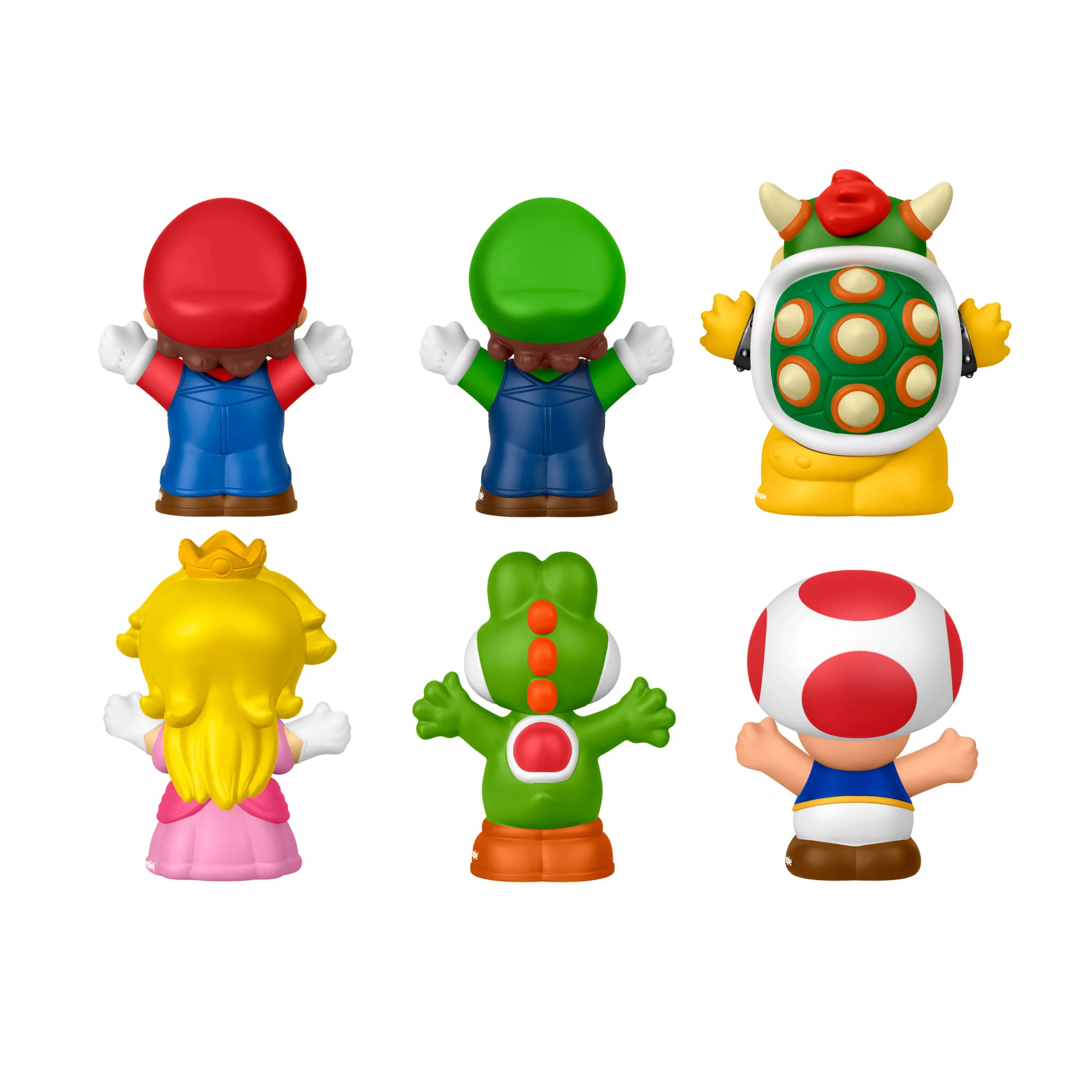 Little People Mario Bros Brinquedo para Bebês FP Little People Conjunto De Figuras Do Mario Bros - Image 5