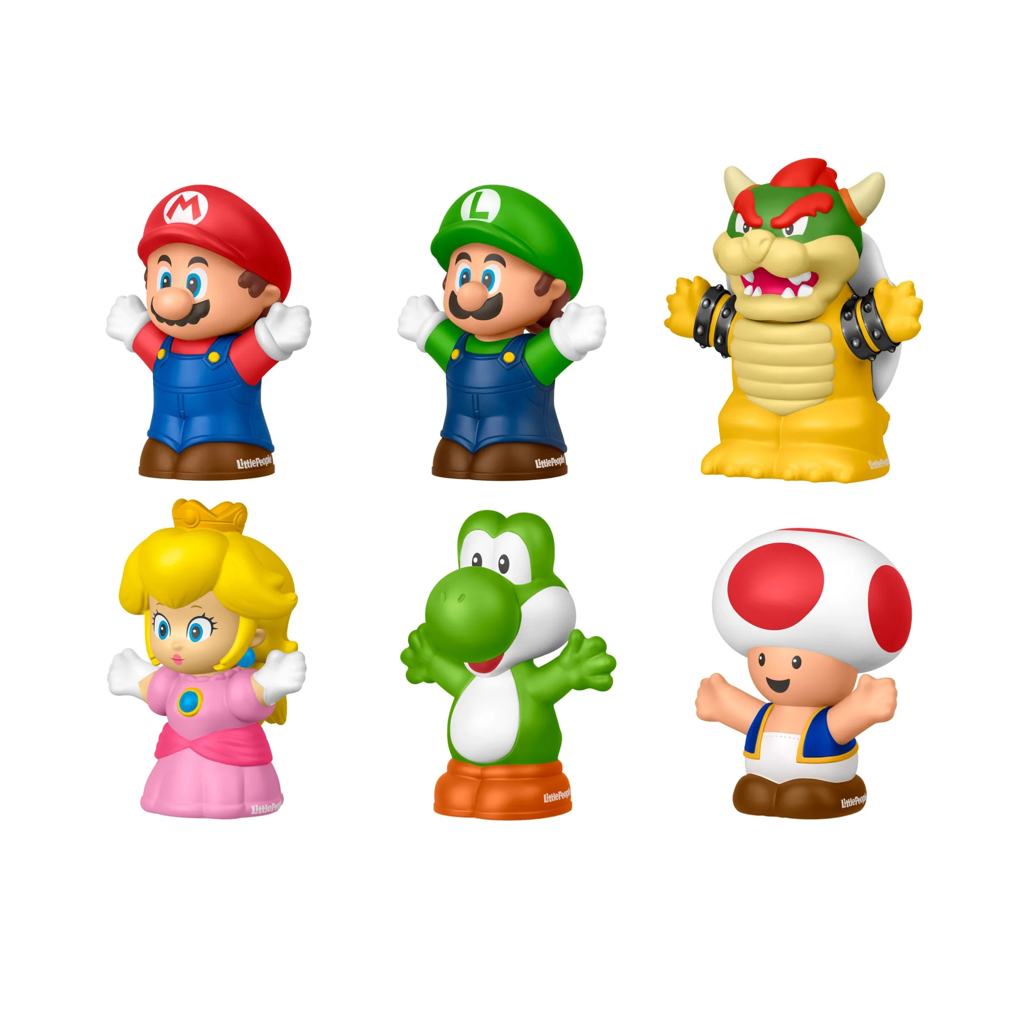 Little People Nintendo Juguete para Bebés Paquete de figuras de Mario Bros - Image 3