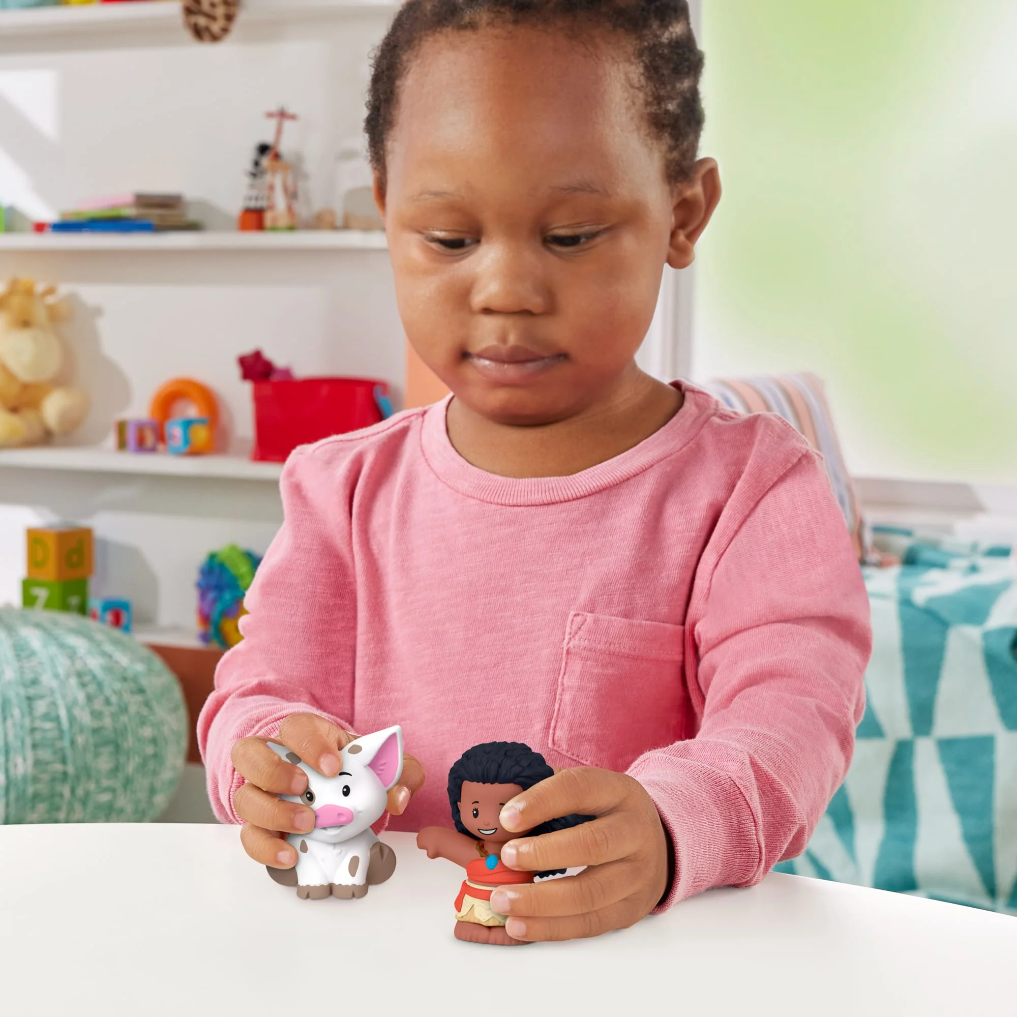 Fisher-Price Little People Princesses Disney Moana et Pua, 2 Fig. - Image 2