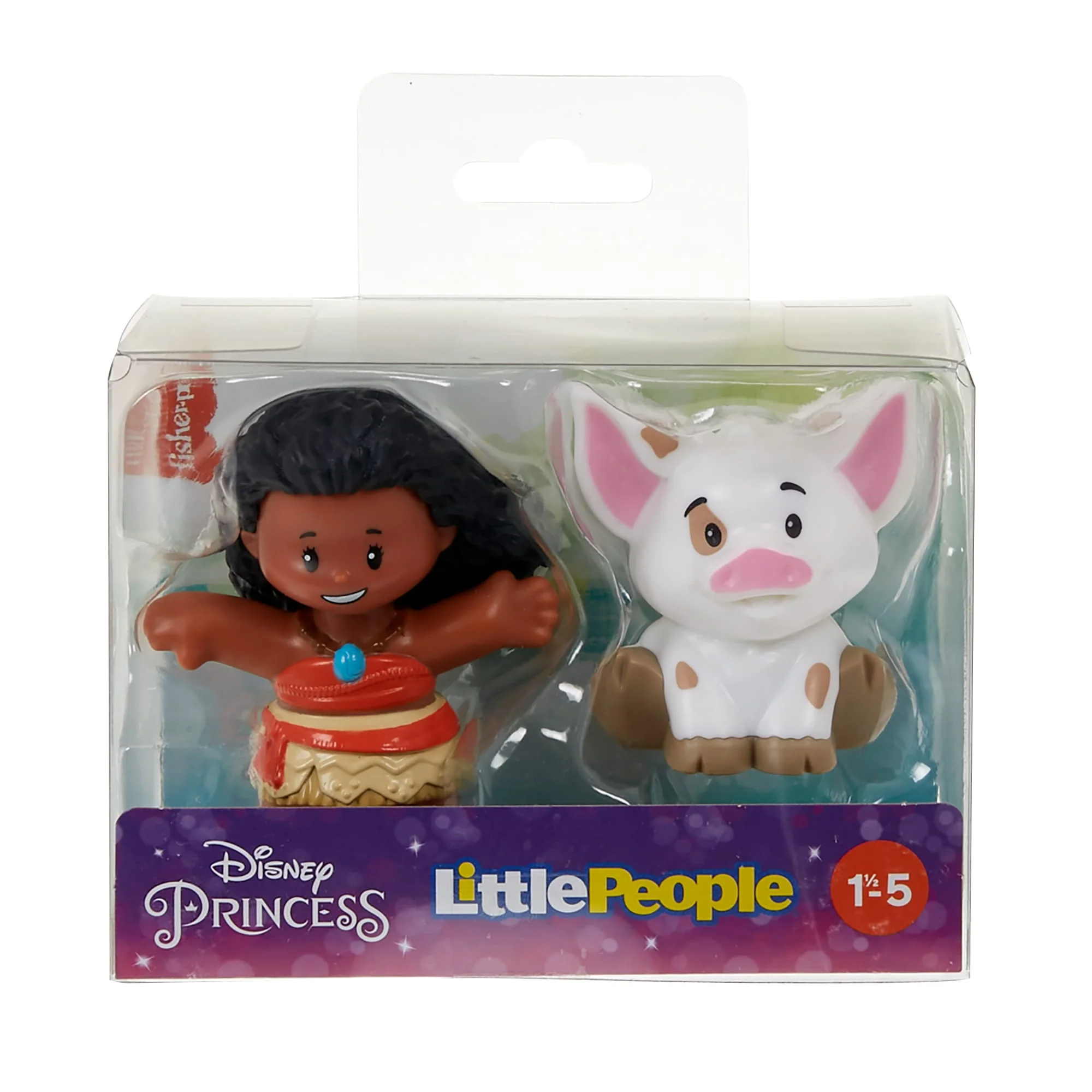 Fisher-Price Little People Princesses Disney Moana et Pua, 2 Fig. - Image 6