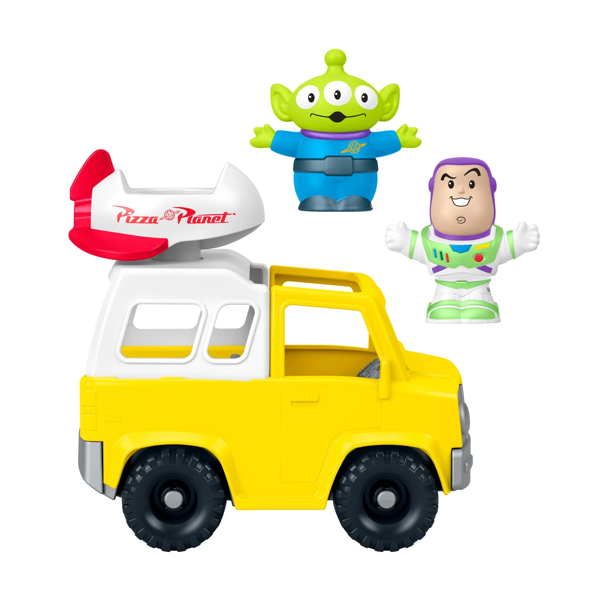 Little People Toy Story Juguete para Bebés Vehiculo Buzz Lightyear Pizza Planeta - Image 6