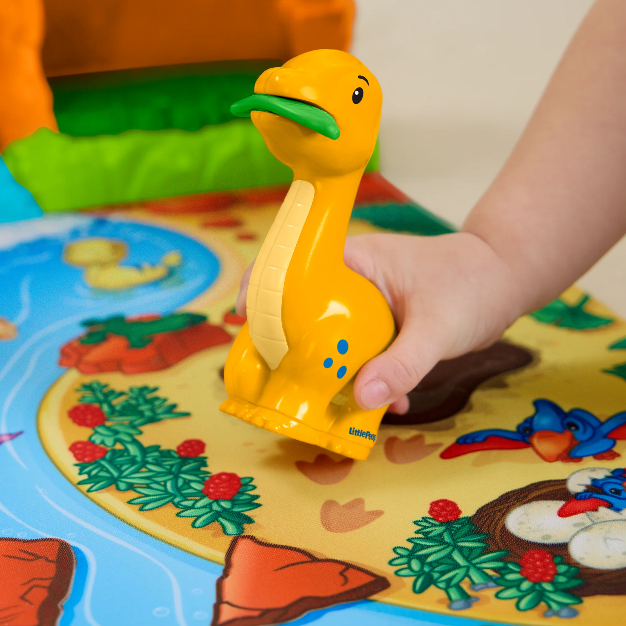 Fisher-Price  Little People  Village des Dinosaures et Tapis de Jeu - Image 3