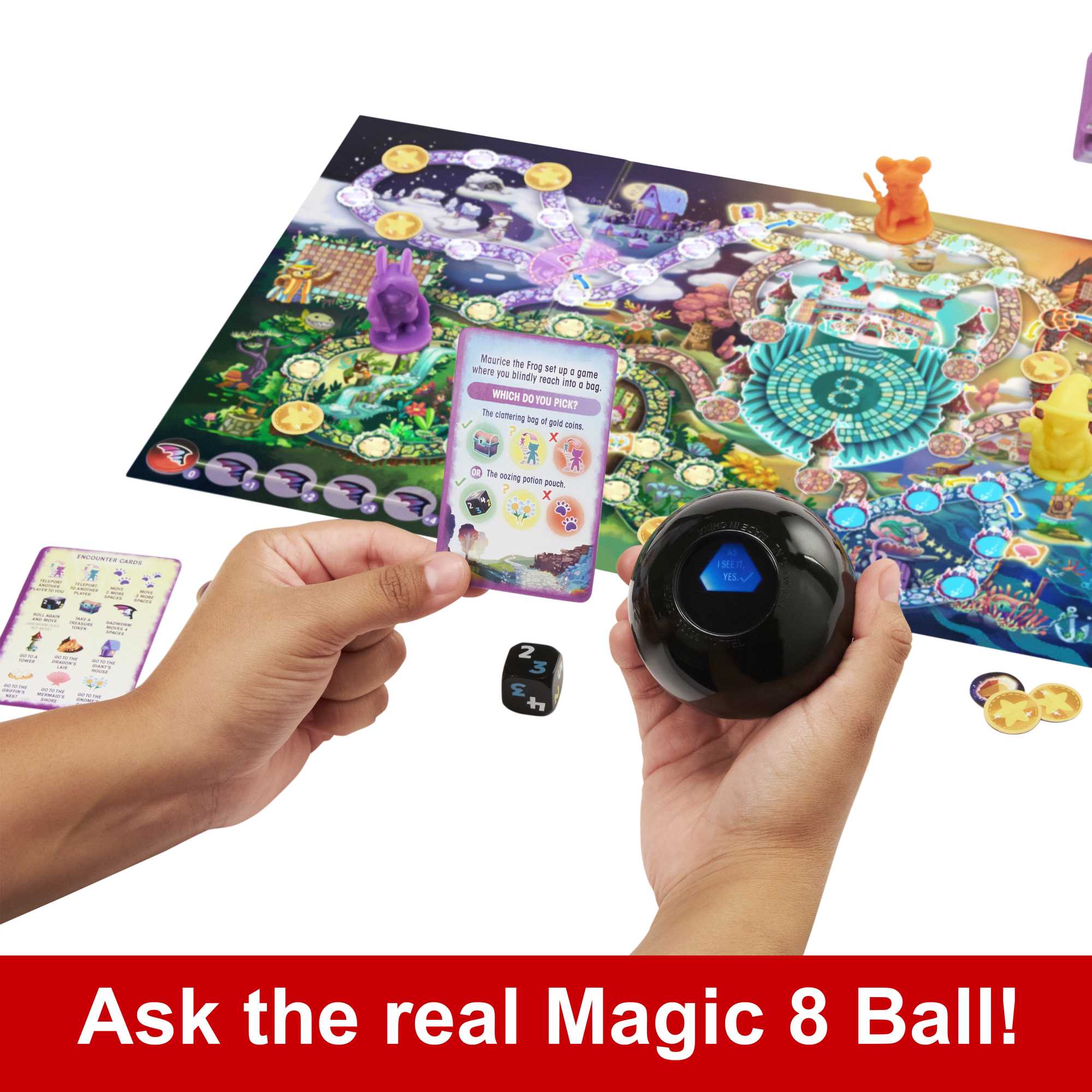 Magic 8 Ball Board Games, Magical Encounters, Gift For Game Night - Image 3