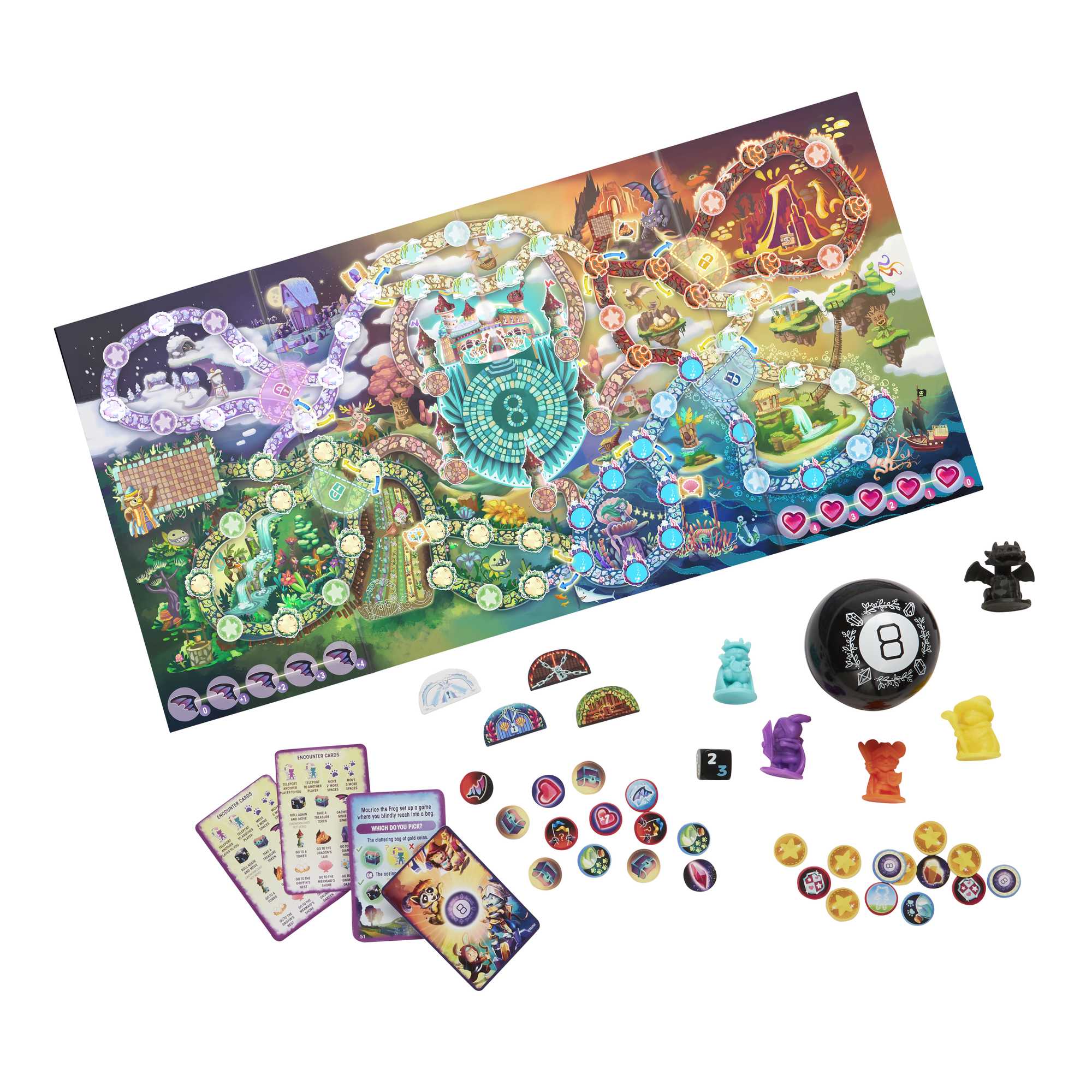Magic 8 Ball Board Games, Magical Encounters, Gift For Game Night - Image 6