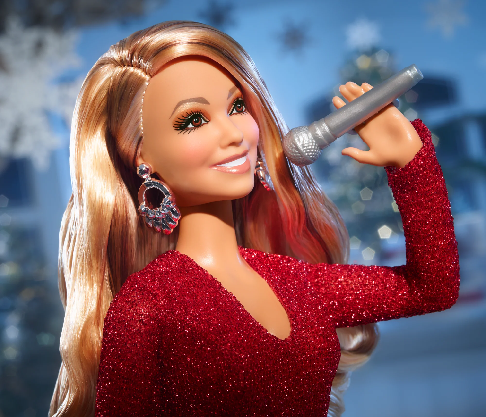 Mariah Carey Barbie Doll, Holiday Celebration Collectible - Image 3