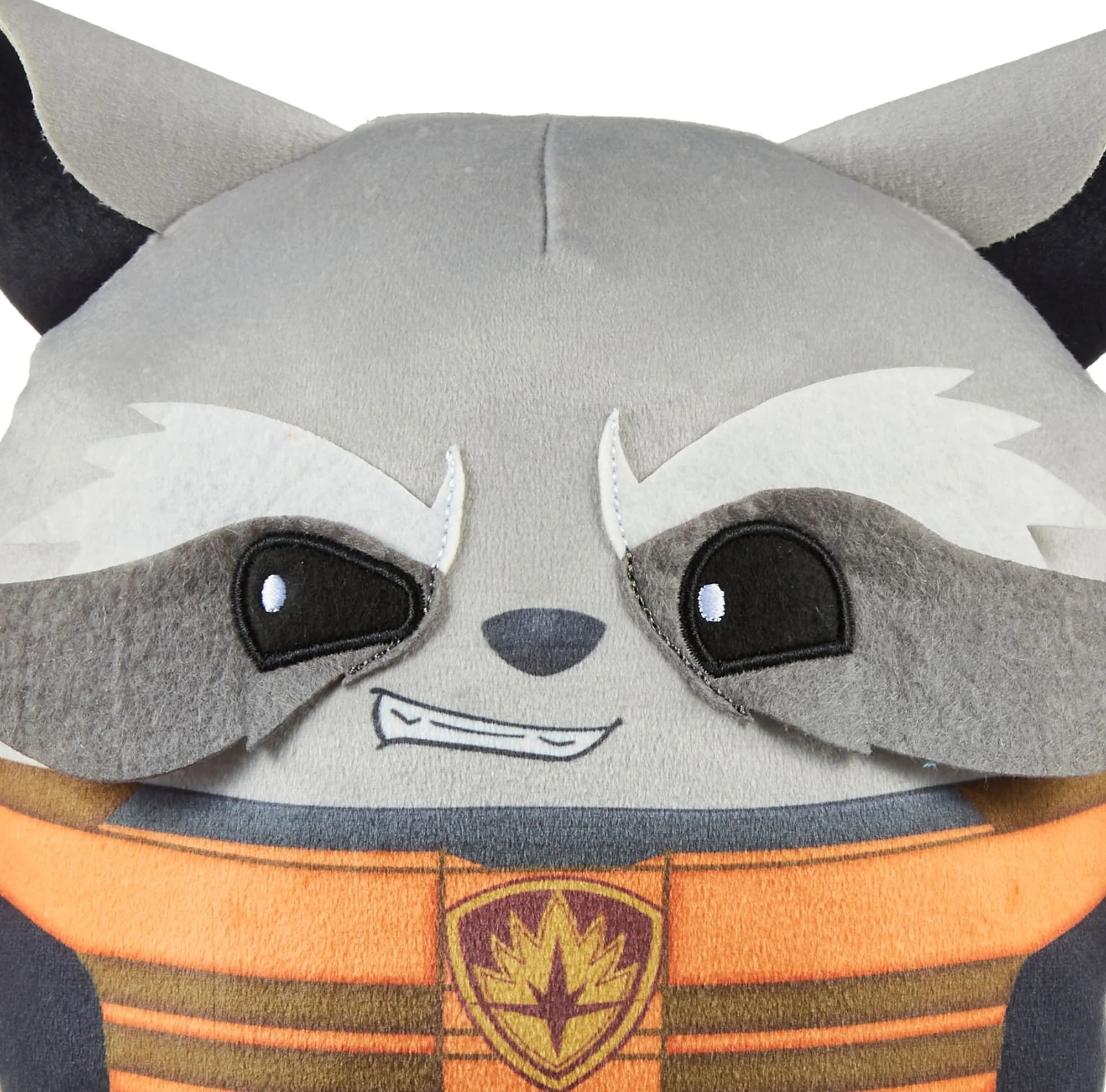 Marvel Cuutopia Plush Rocket, 10-In Soft Rounded Pillow Doll, Collectible Superhero Stuffed Animal - Image 5