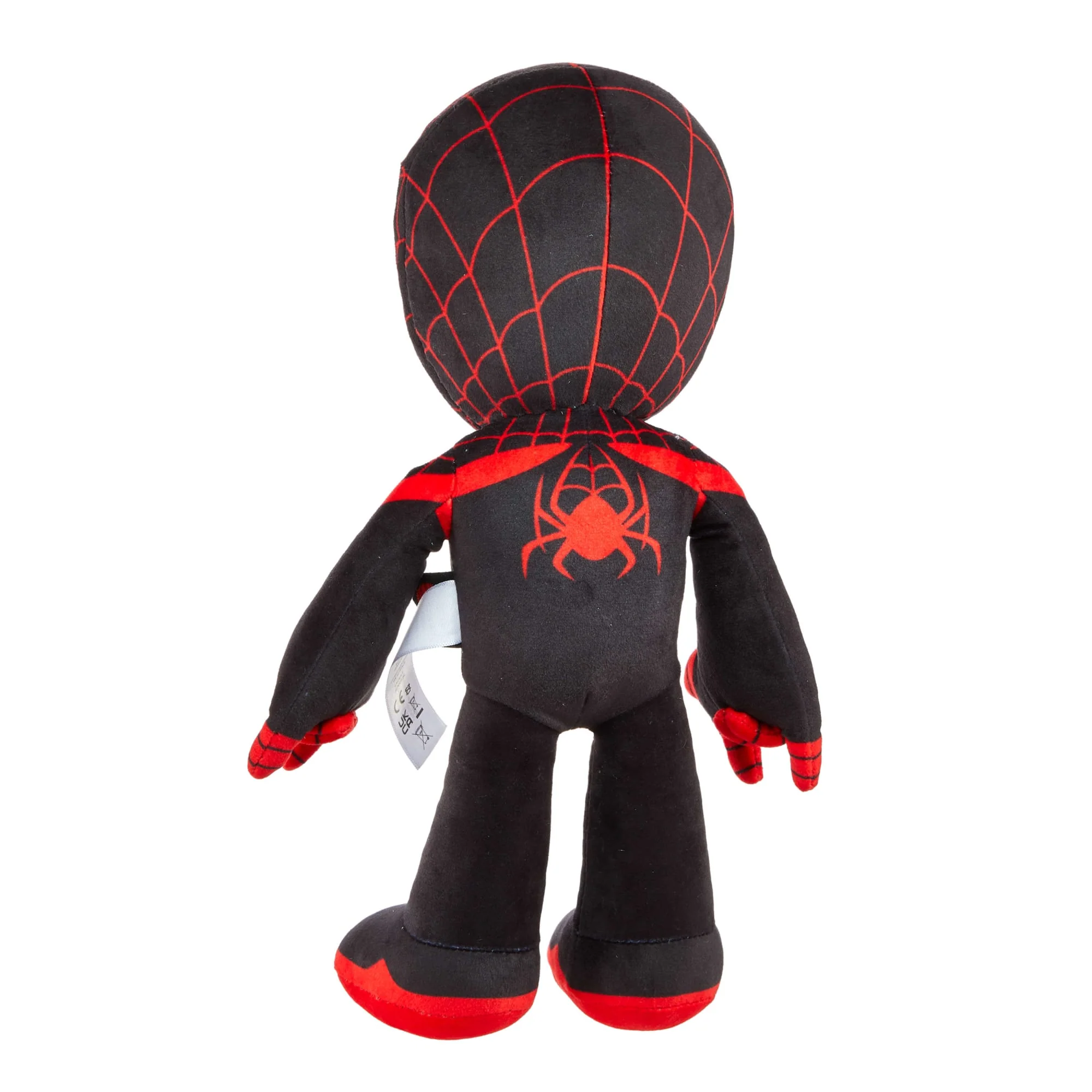 Marvel Plush Talkers Miles Morales Soft Toy, 11.75-Inch Collectible Figure With Sounds & Phrases - Image 5
