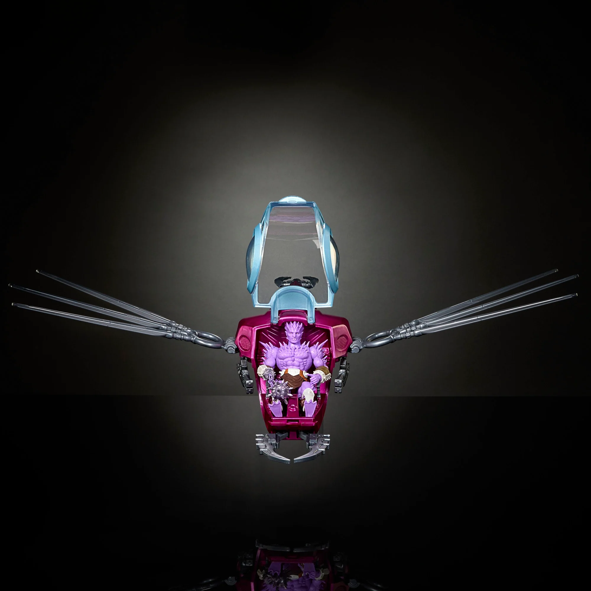 Masters Of The Universe 2026 Movie Accurate Origins Fright Fighter Vehicle, 5.5 Inch Skeletor Whip - Image 3