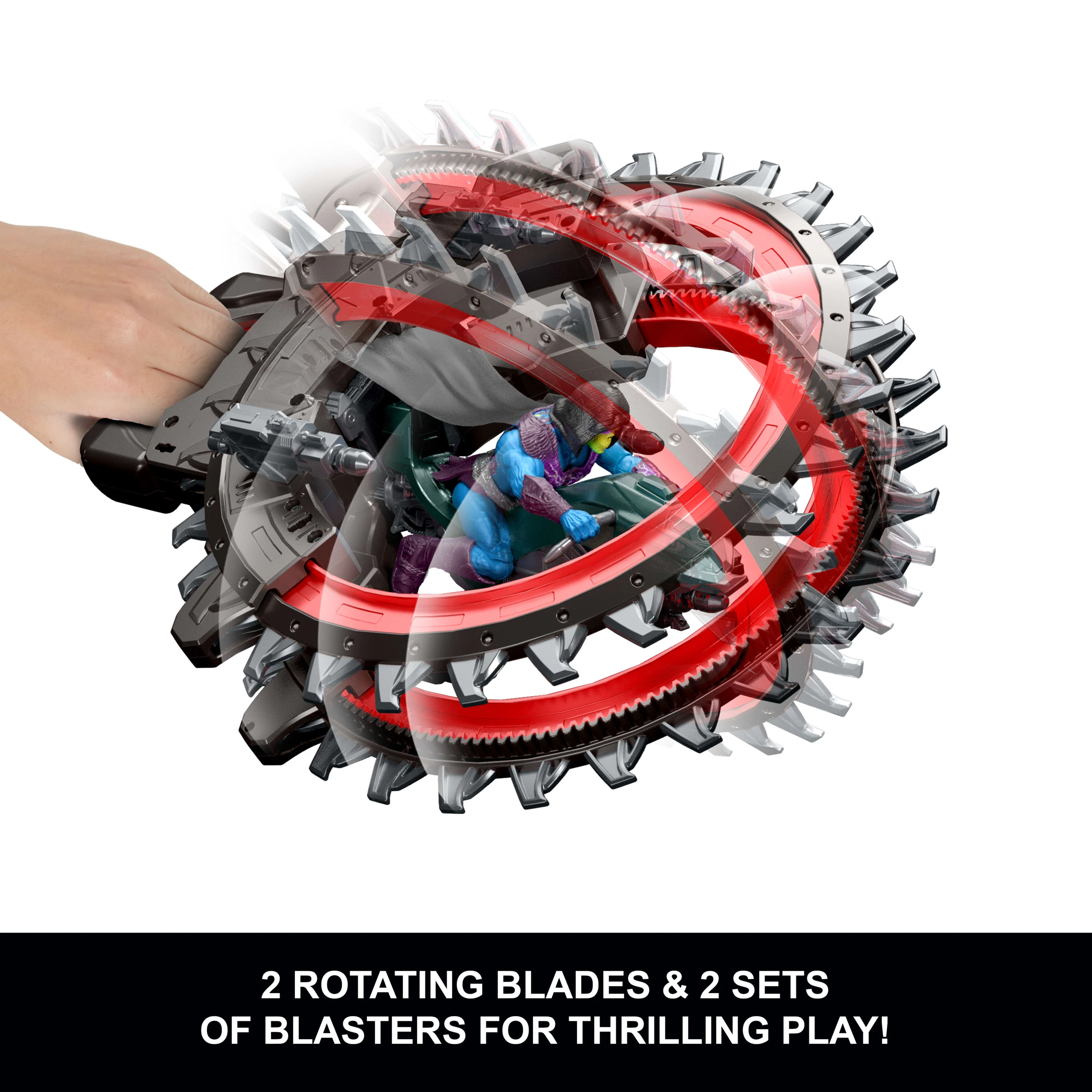 Masters Of The Universe 2026 Movie Roton Vehicle 5.5 Inch Scale, 2 Rotating Blades & 2 Sets Blasters - Image 3