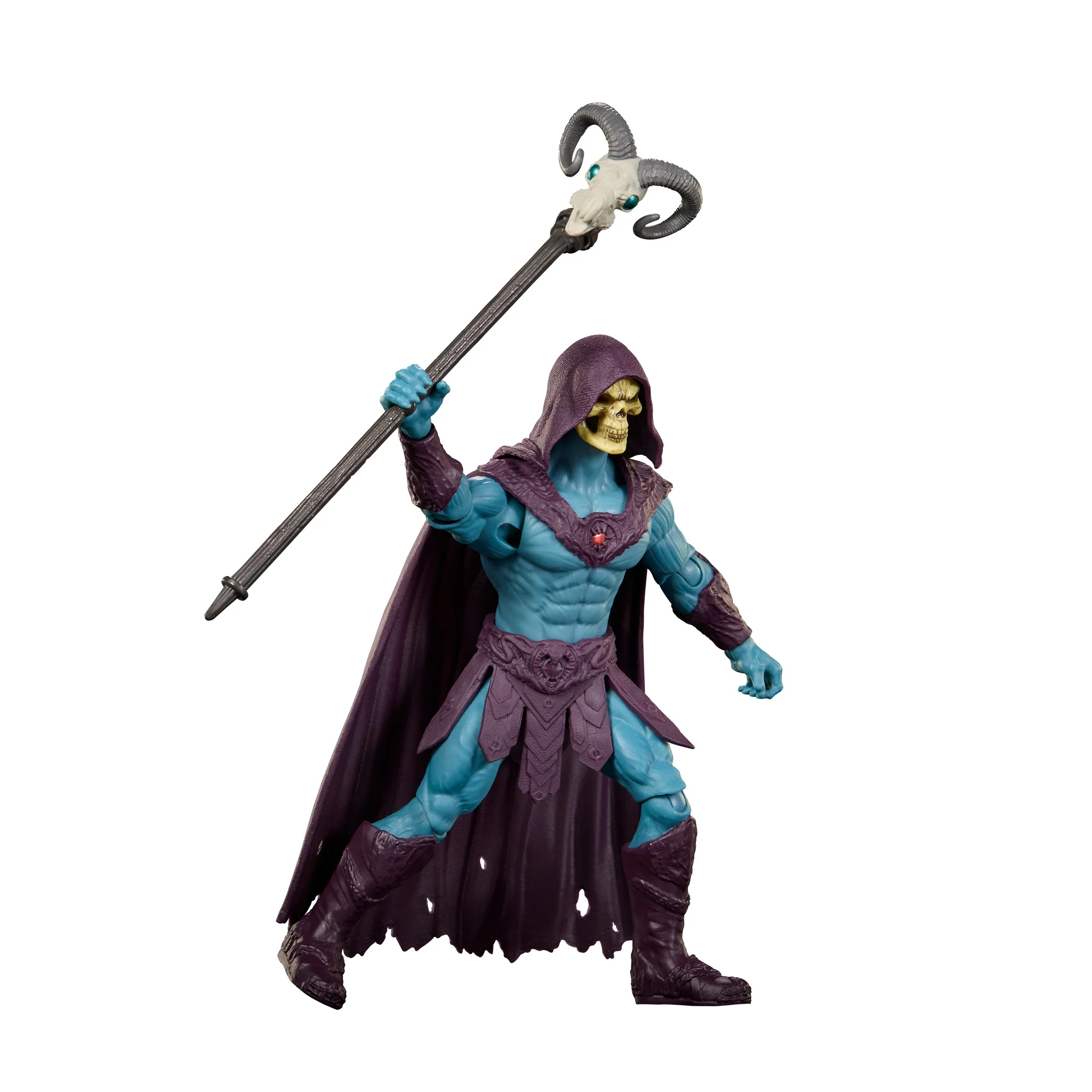 Masters Of The Universe 2026 Movie Skeletor 5.5 Inch Action Figure Villain Toy, Havoc Staff - Image 3