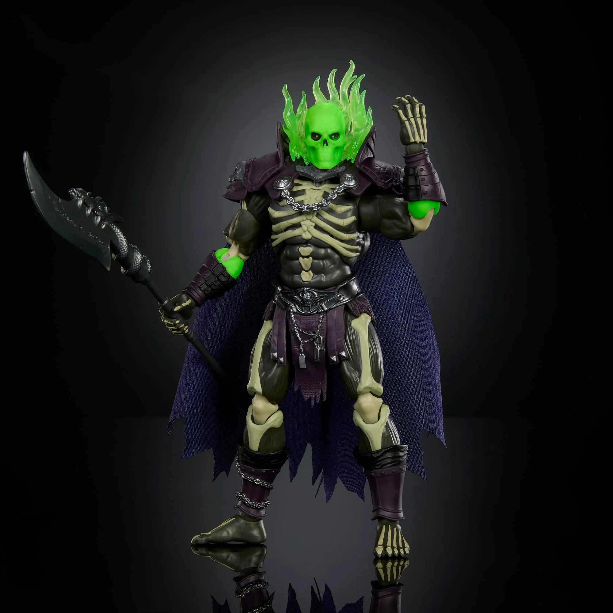 Masters Of The Universe Chronicles Scare Glow Action Figure Toy MOTU 1:12 Scale 32 Articulations - Image 3